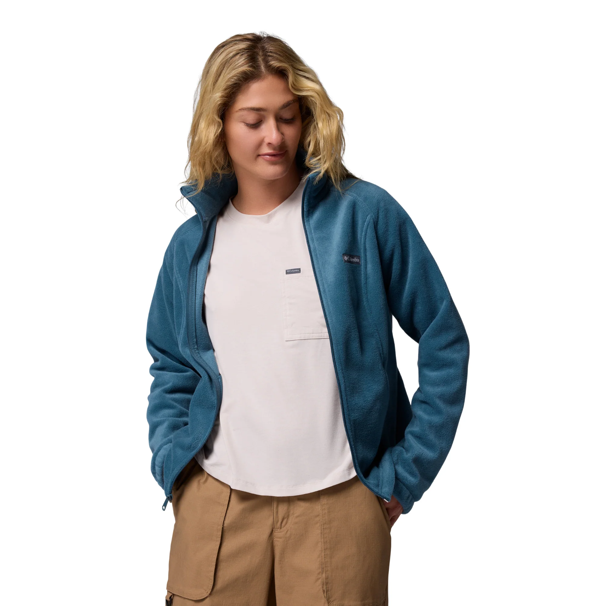 Columbia Women's Benton Springs Full Zip Fleece (Everblue) - Image 7