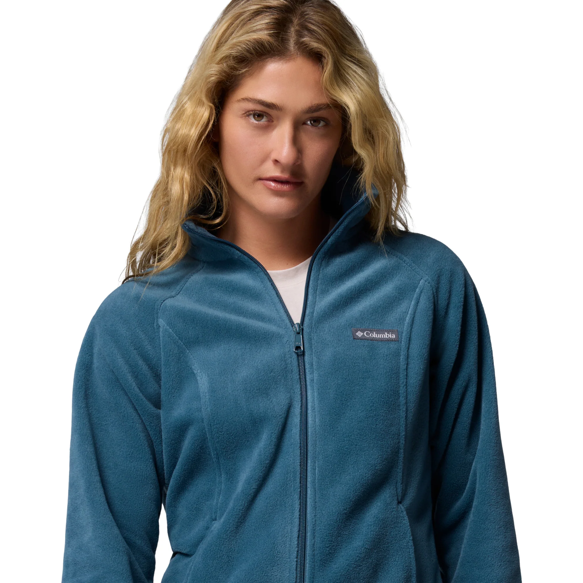 Columbia Women's Benton Springs Full Zip Fleece (Everblue) - Image 9