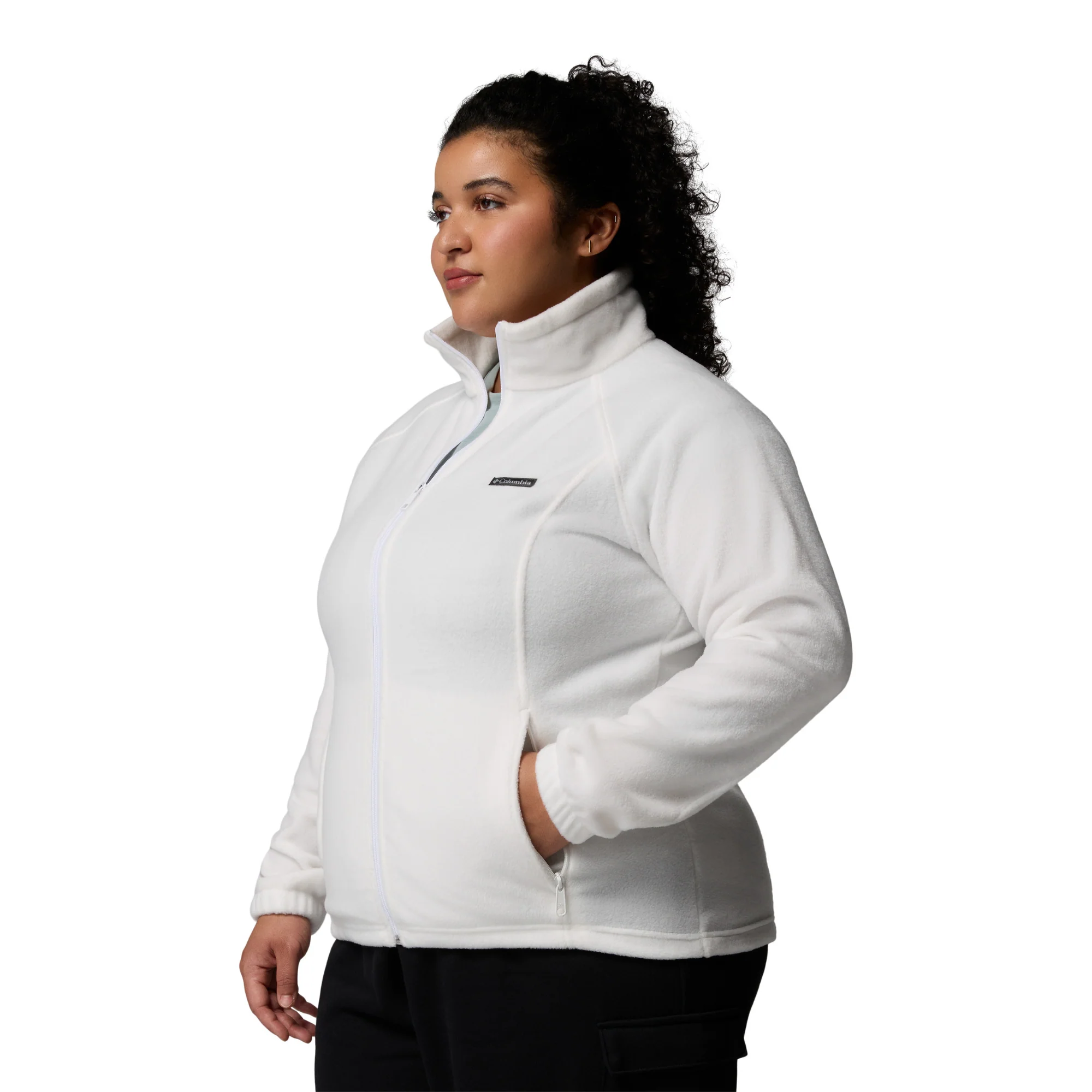 Columbia Women's Benton Springs Full Zip Fleece (Sea Salt) - Image 4