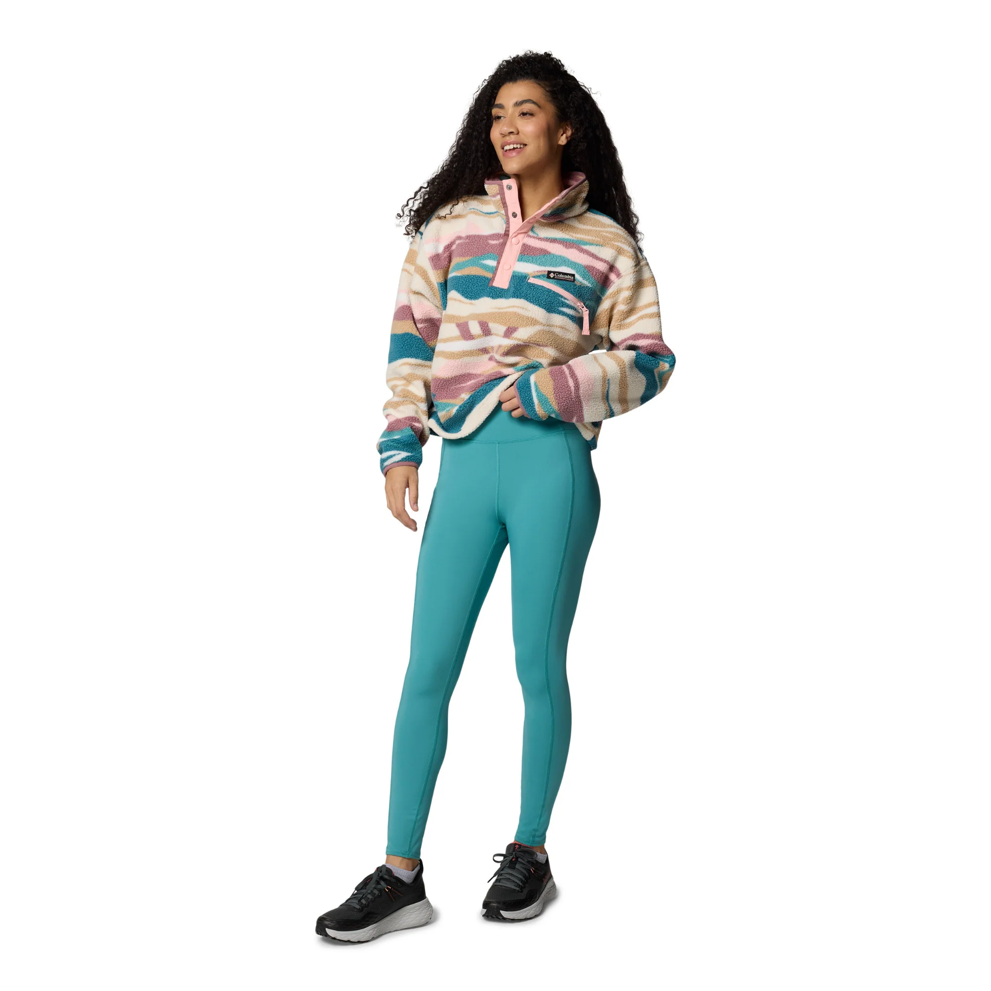 Columbia Women's Boundless Trek Leggings (Teal) - Image 6