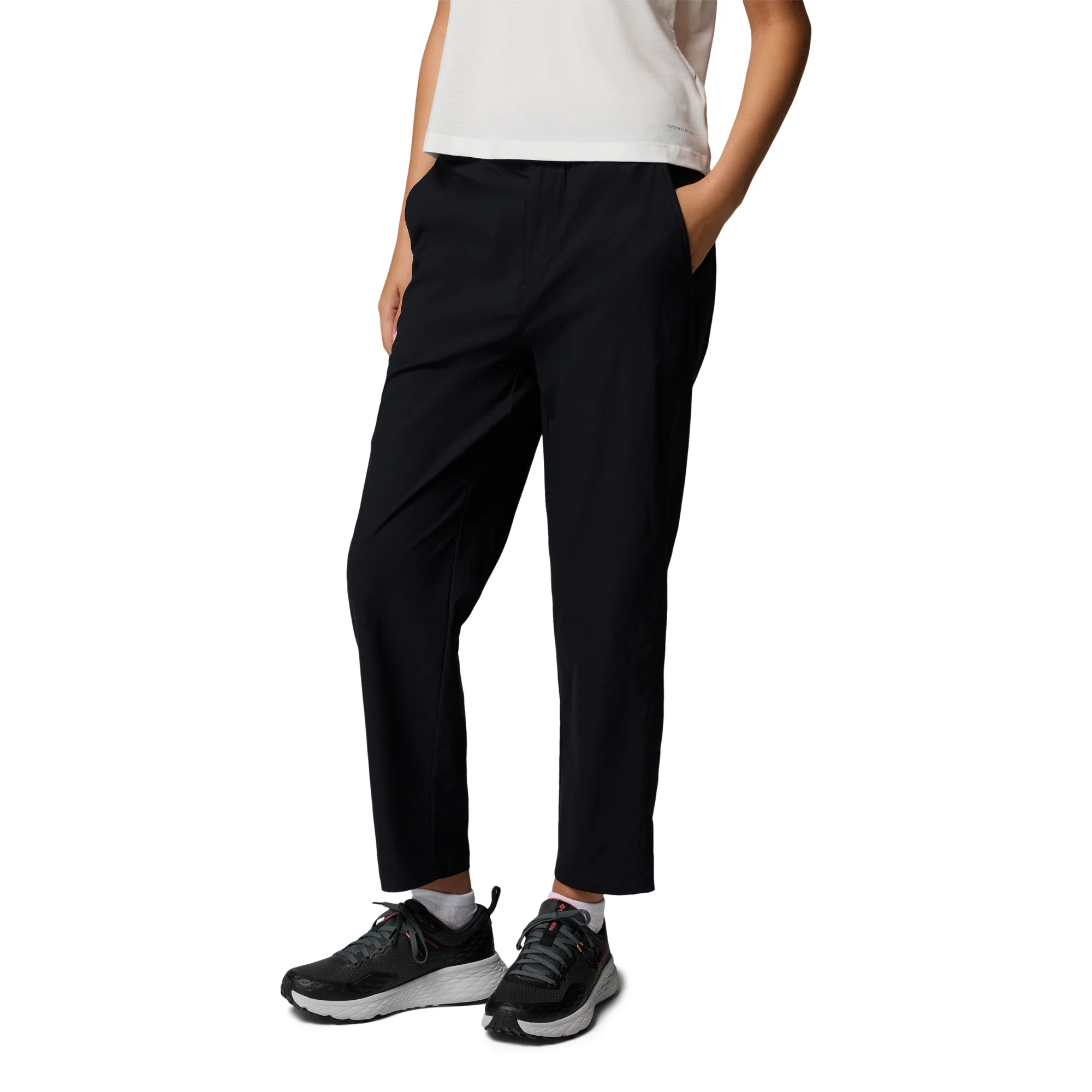 Columbia Women's Cedar Crest UPF50 Hiking Trousers (Black) - Image 2