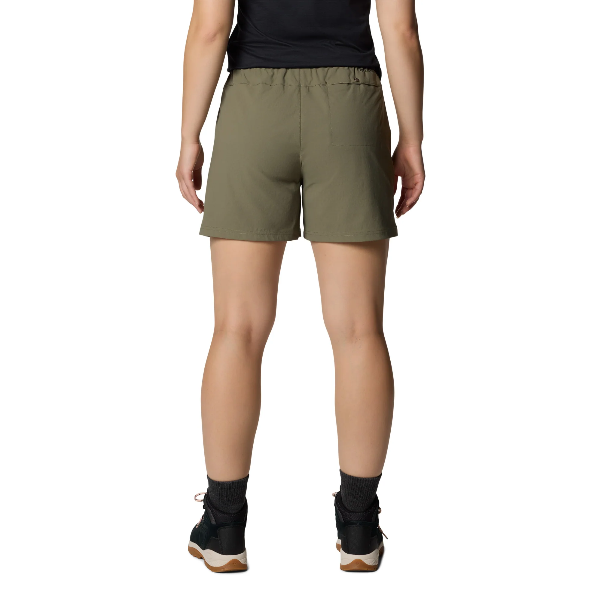 Columbia Women's Cedar Crest Shorts (Stone Green)(5in) - Image 6