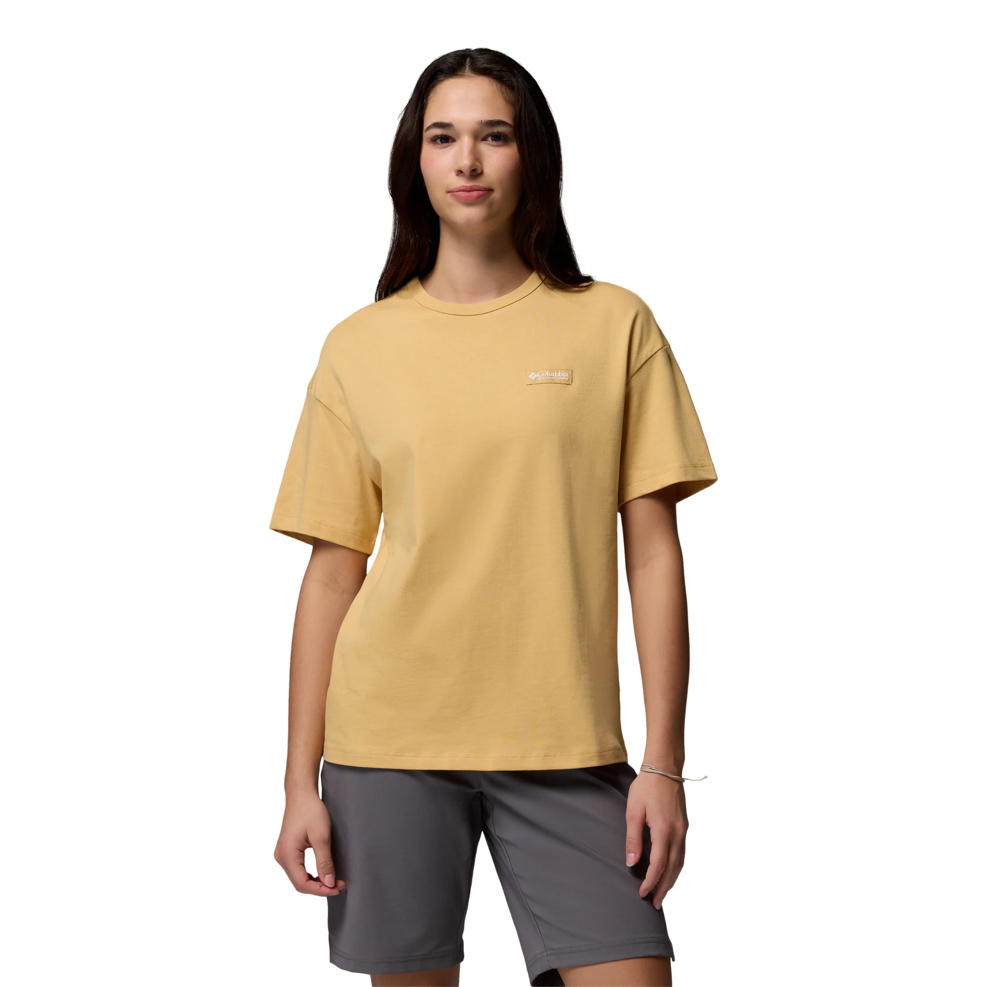 Columbia Women's CSC Heavyweight Short Sleeve Tee (Sand Dune)