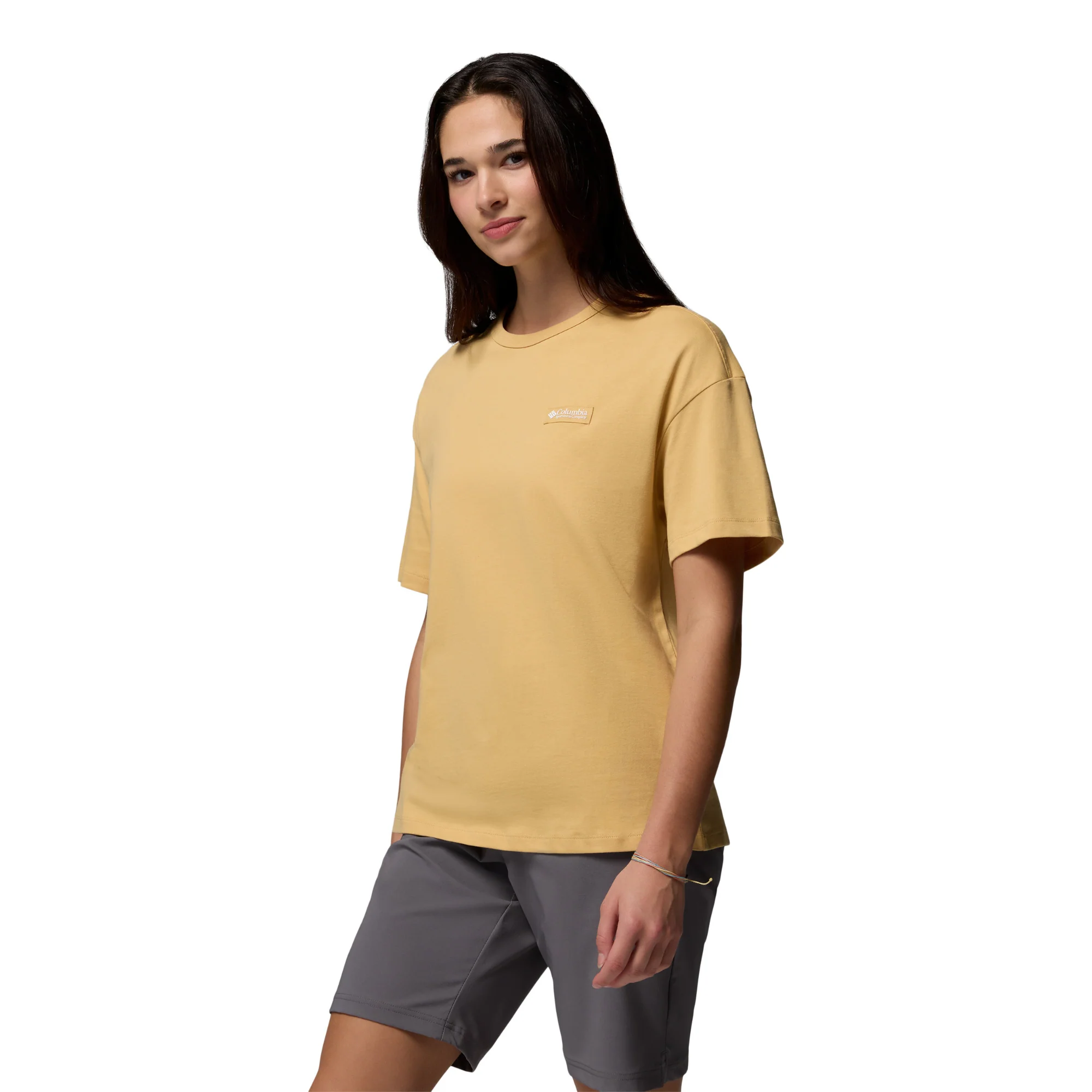 Columbia Women's CSC Heavyweight Short Sleeve Tee (Sand Dune) - Image 2