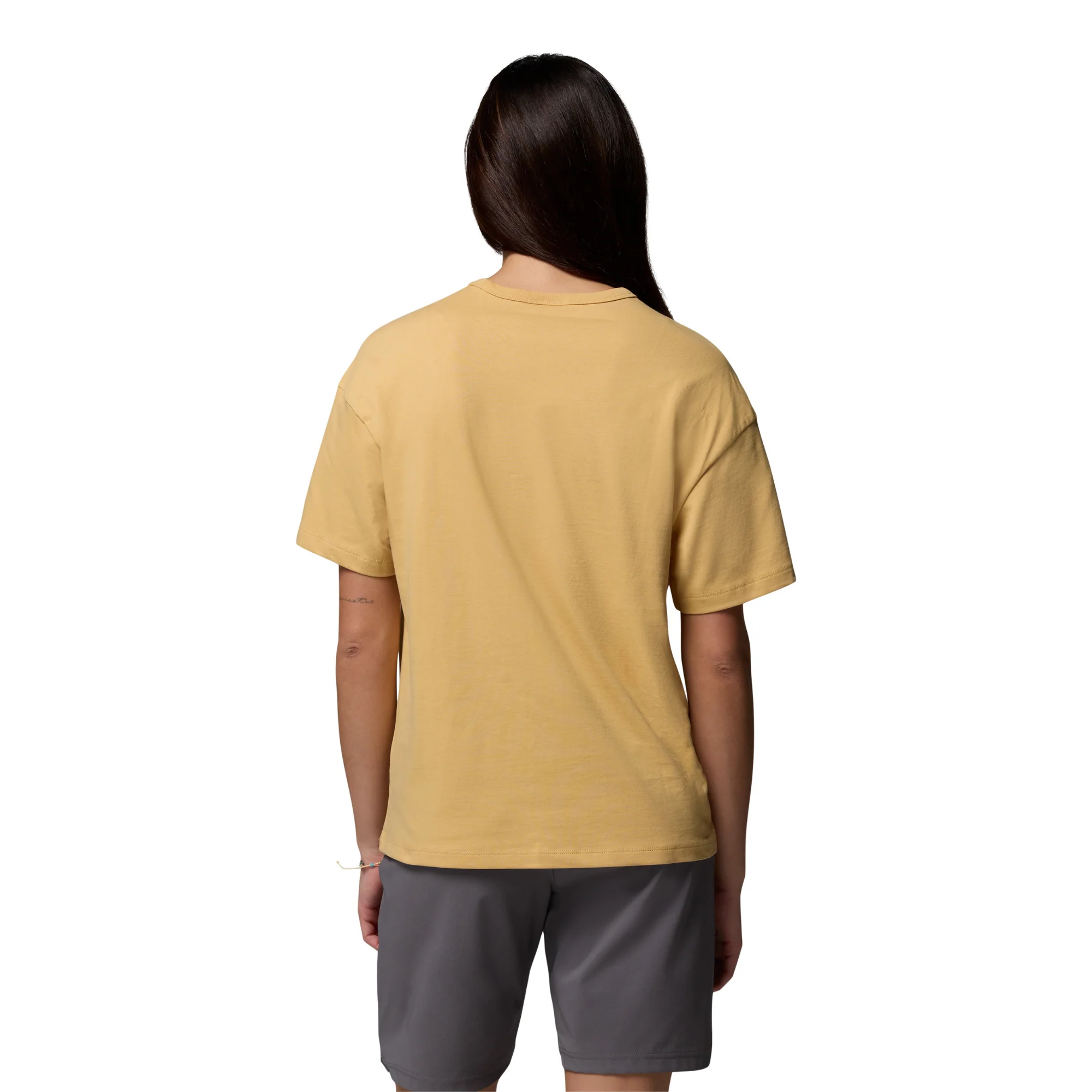 Columbia Women's CSC Heavyweight Short Sleeve Tee (Sand Dune) - Image 3