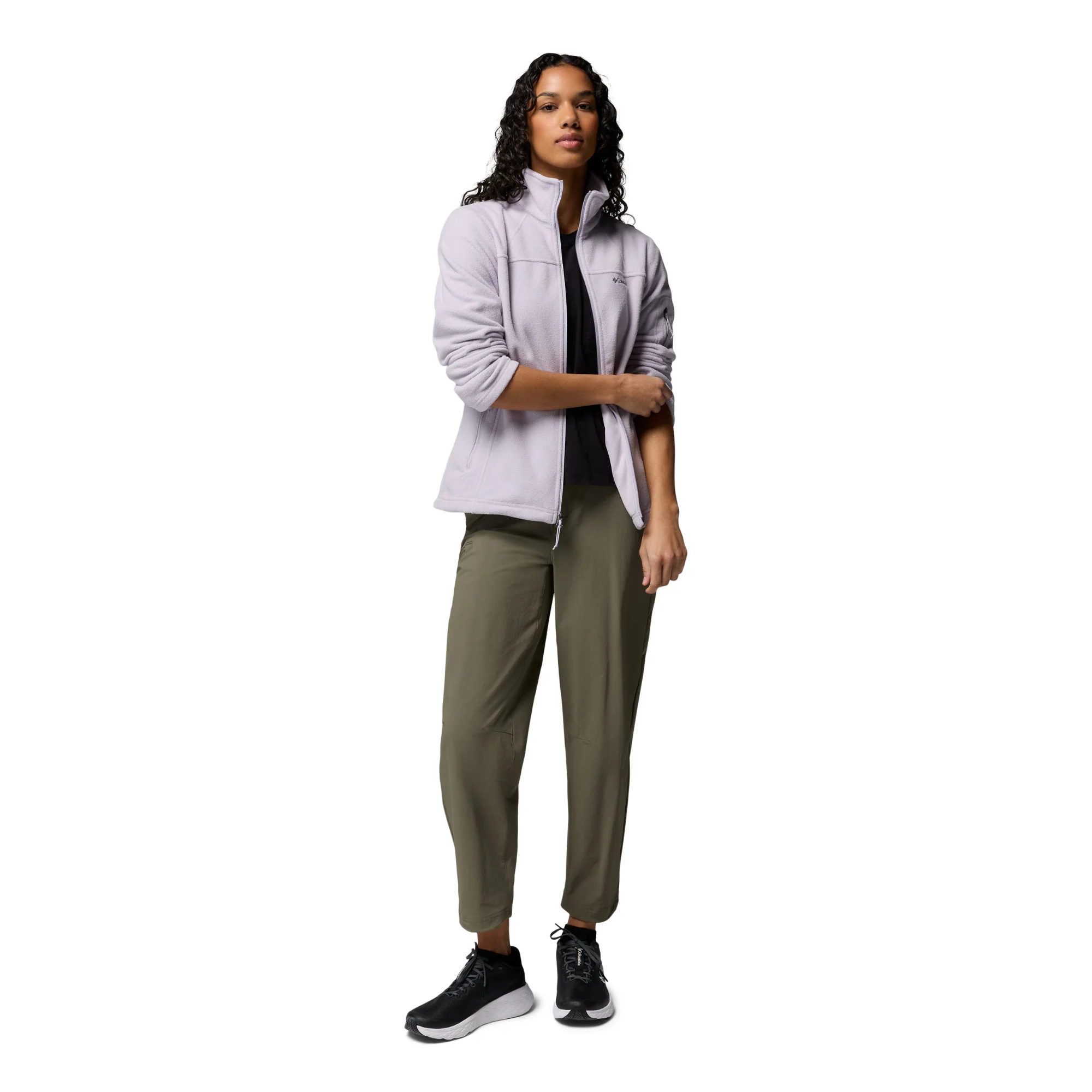 Columbia Women's Fast Trek II Full Zip Fleece (Lavender Pearl) - Image 7