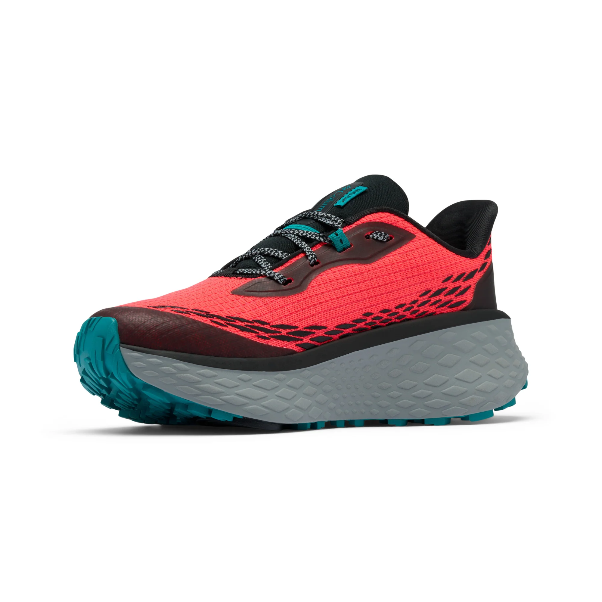 Columbia Women's Konos Trillium ATR Trail Shoes (Neon Sunrise/Teal Chloride) - Image 4