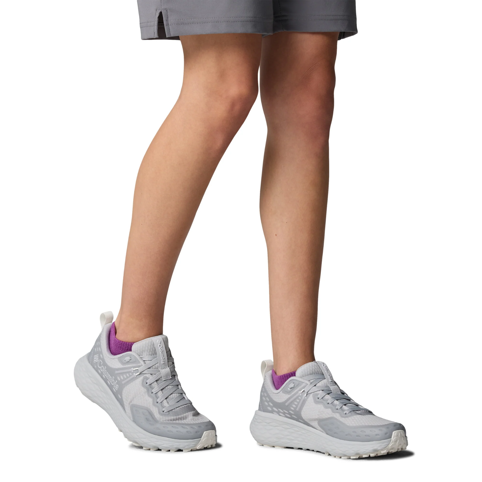 Columbia Women's Konos TRS Trail Shoes (Grey Ice/Sea Salt) - Image 9