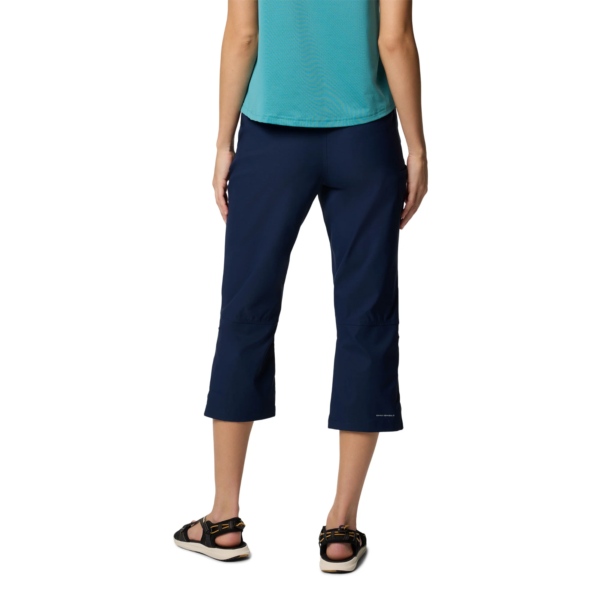 Columbia Women's Leslie Falls II UPF50 Capri Trousers (Collegiate Navy) - Image 5