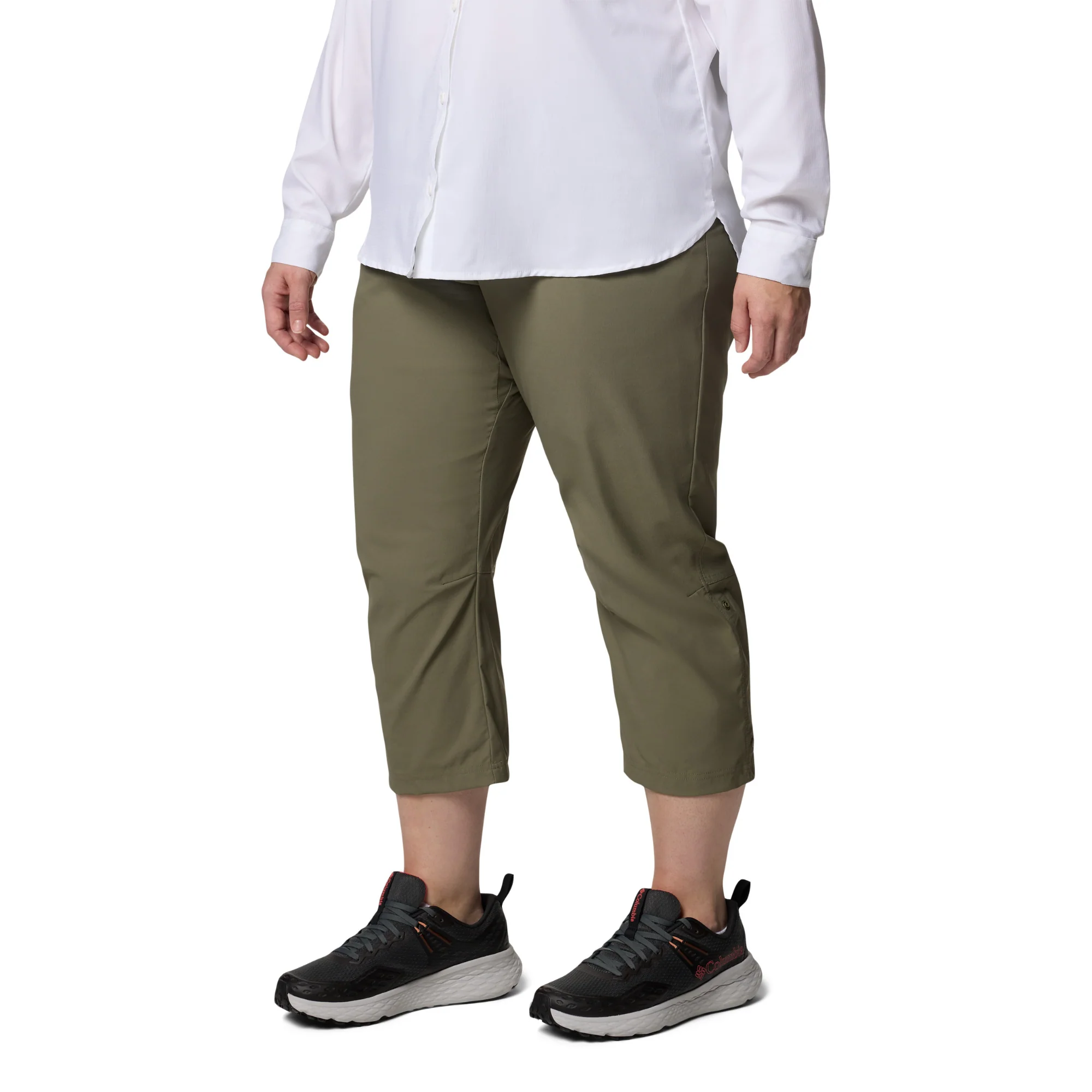 Columbia Women's Leslie Falls II UPF50 Capri Trousers (Stone Green) - Image 4