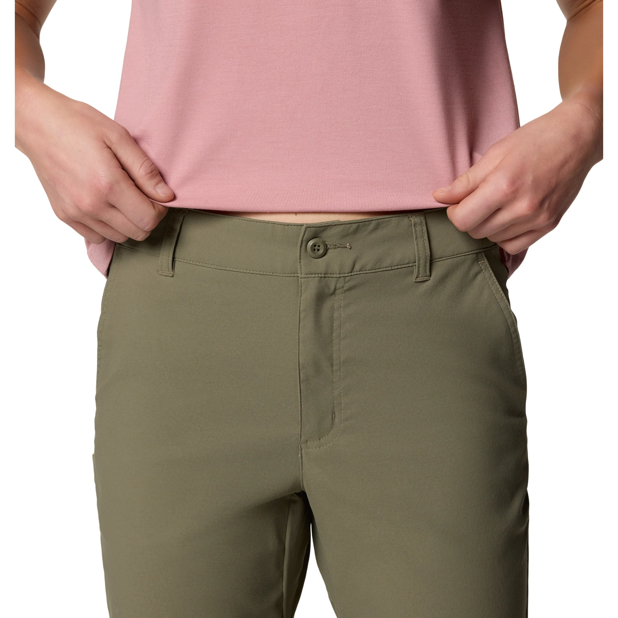 Columbia Women's Leslie Falls II UPF50 Capri Trousers (Stone Green) - Image 7