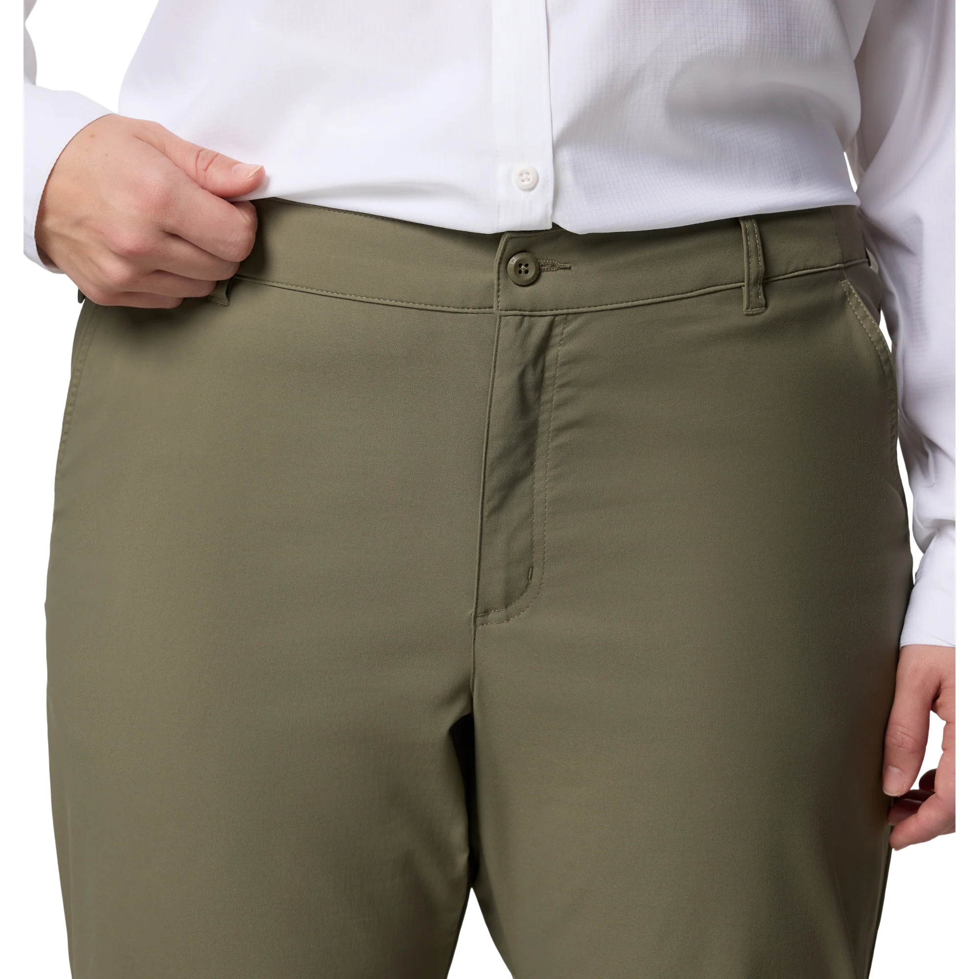 Columbia Women's Leslie Falls II UPF50 Capri Trousers (Stone Green) - Image 8