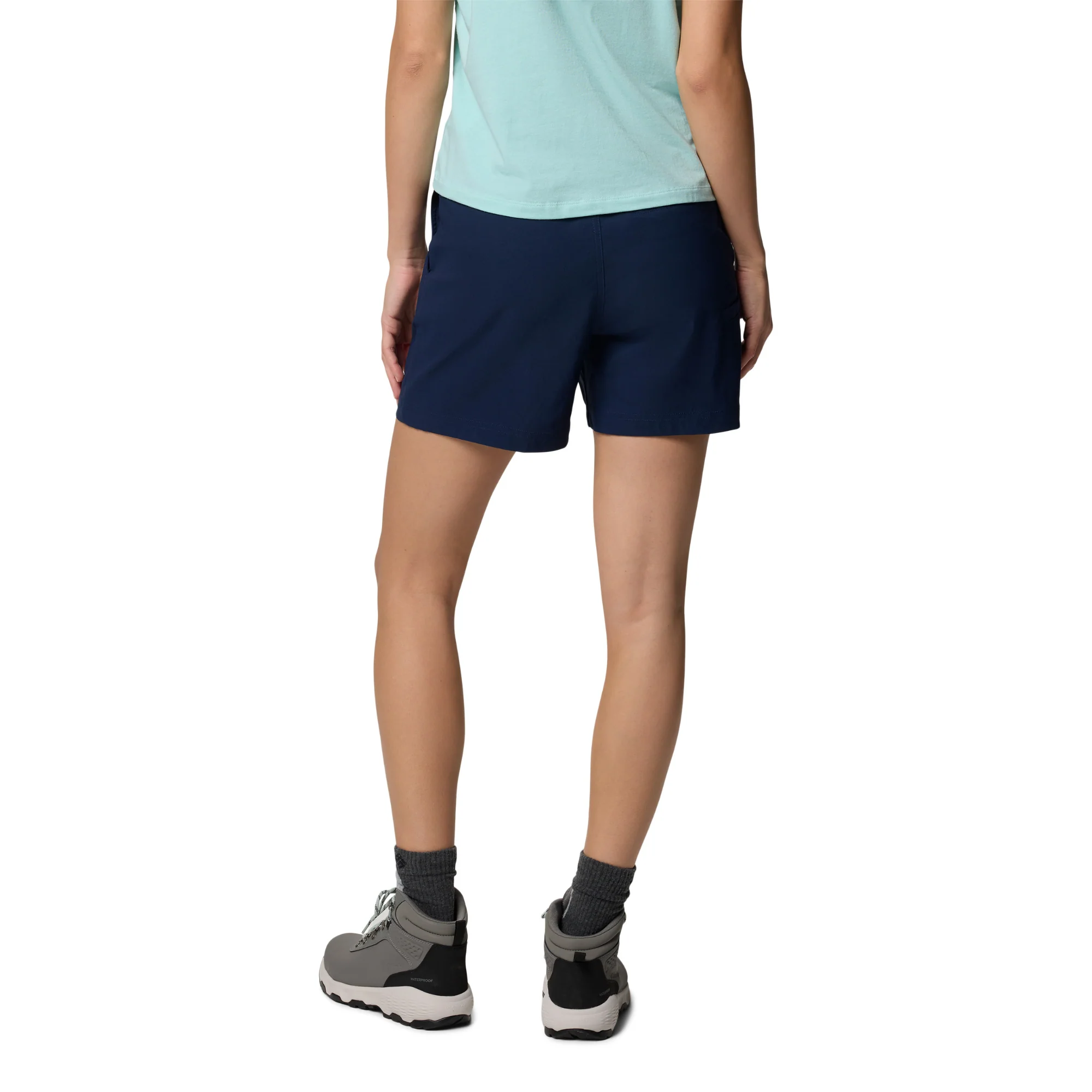 Columbia Women's Leslie Falls II Shorts (5in)(Collegiate Navy) - Image 2