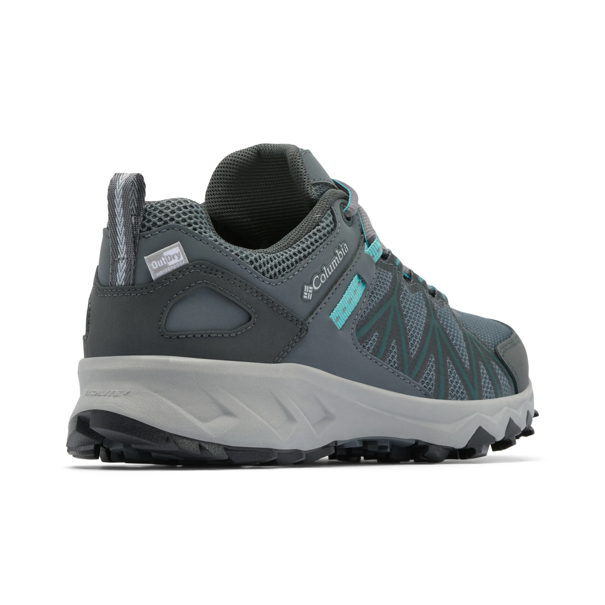 Columbia Women's Peakfreak II Outdry Waterproof Trail Shoes (Graphite/Teal) - Image 3