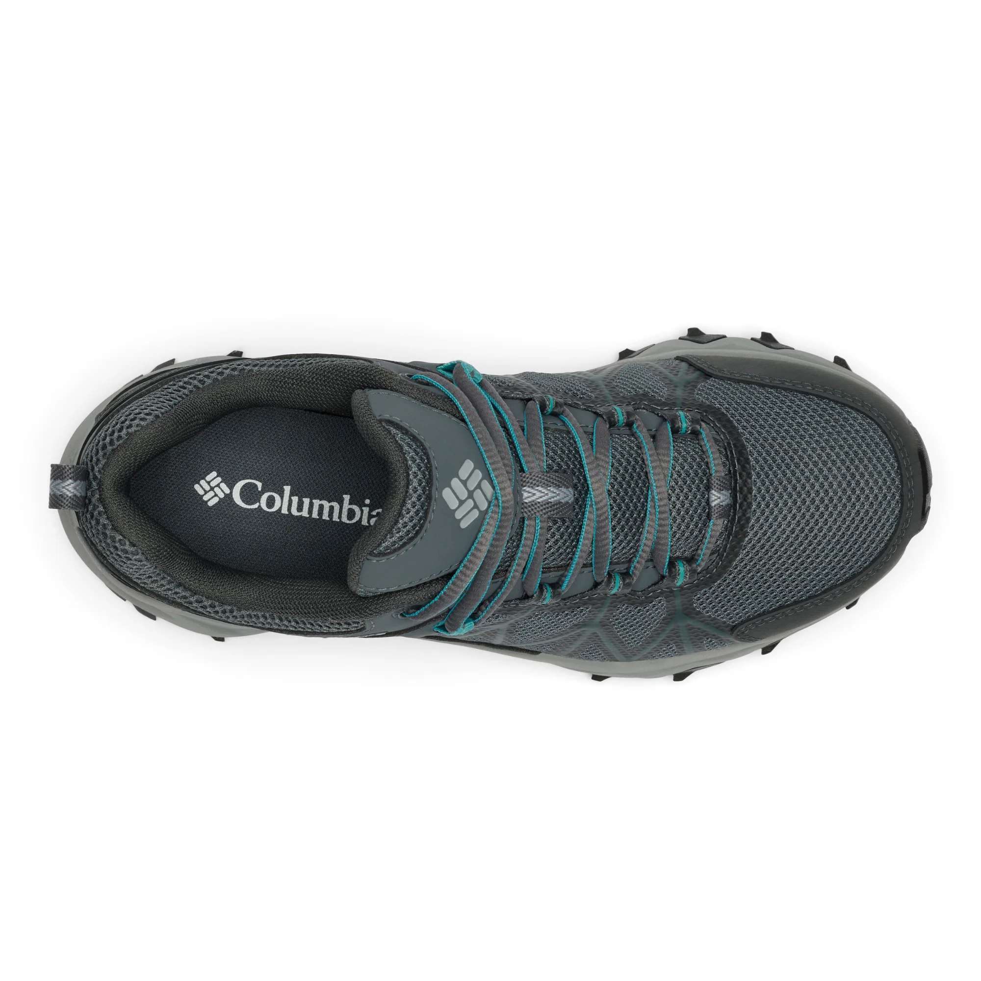 Columbia Women's Peakfreak II Outdry Waterproof Trail Shoes (Graphite/Teal) - Image 6