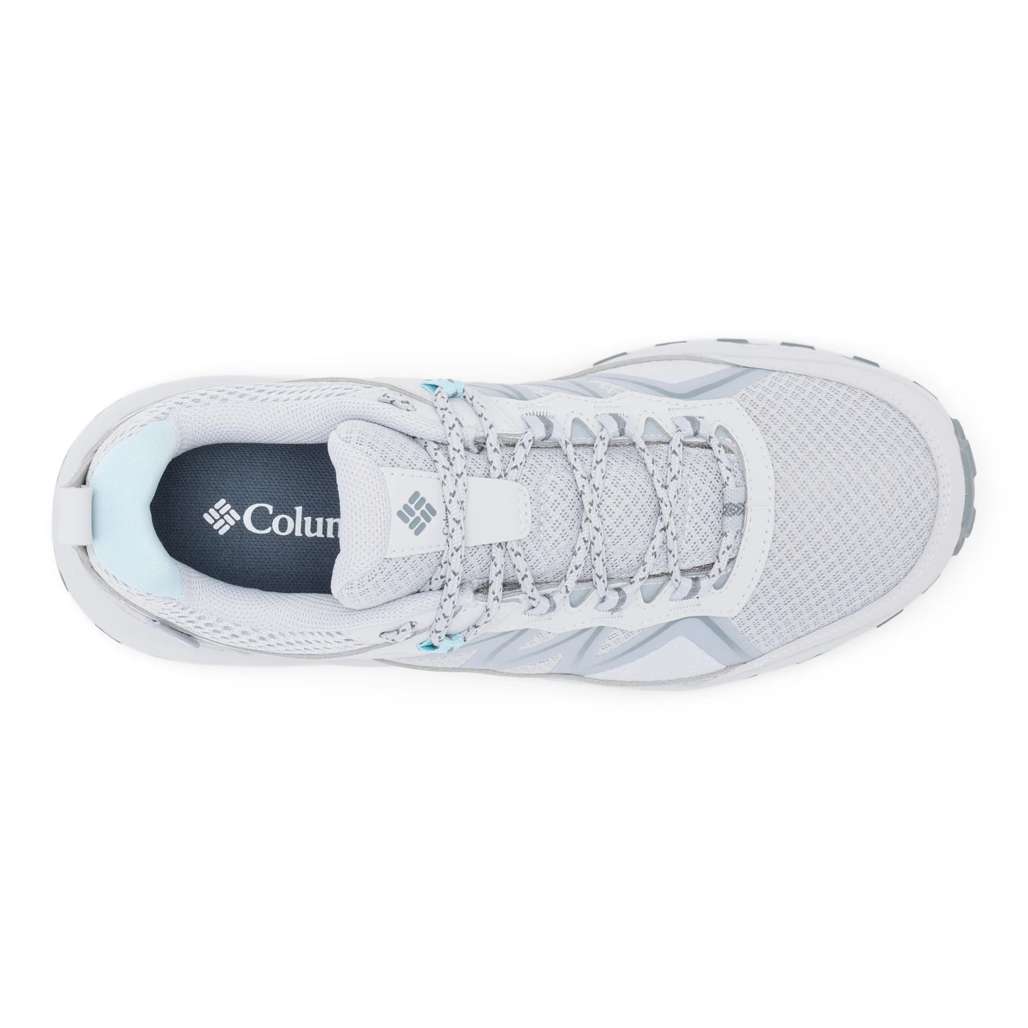 Columbia Women's Peakfreak Rush Outdry Waterproof Trail Shoes (Grey Ice/Marine Light) - Image 7