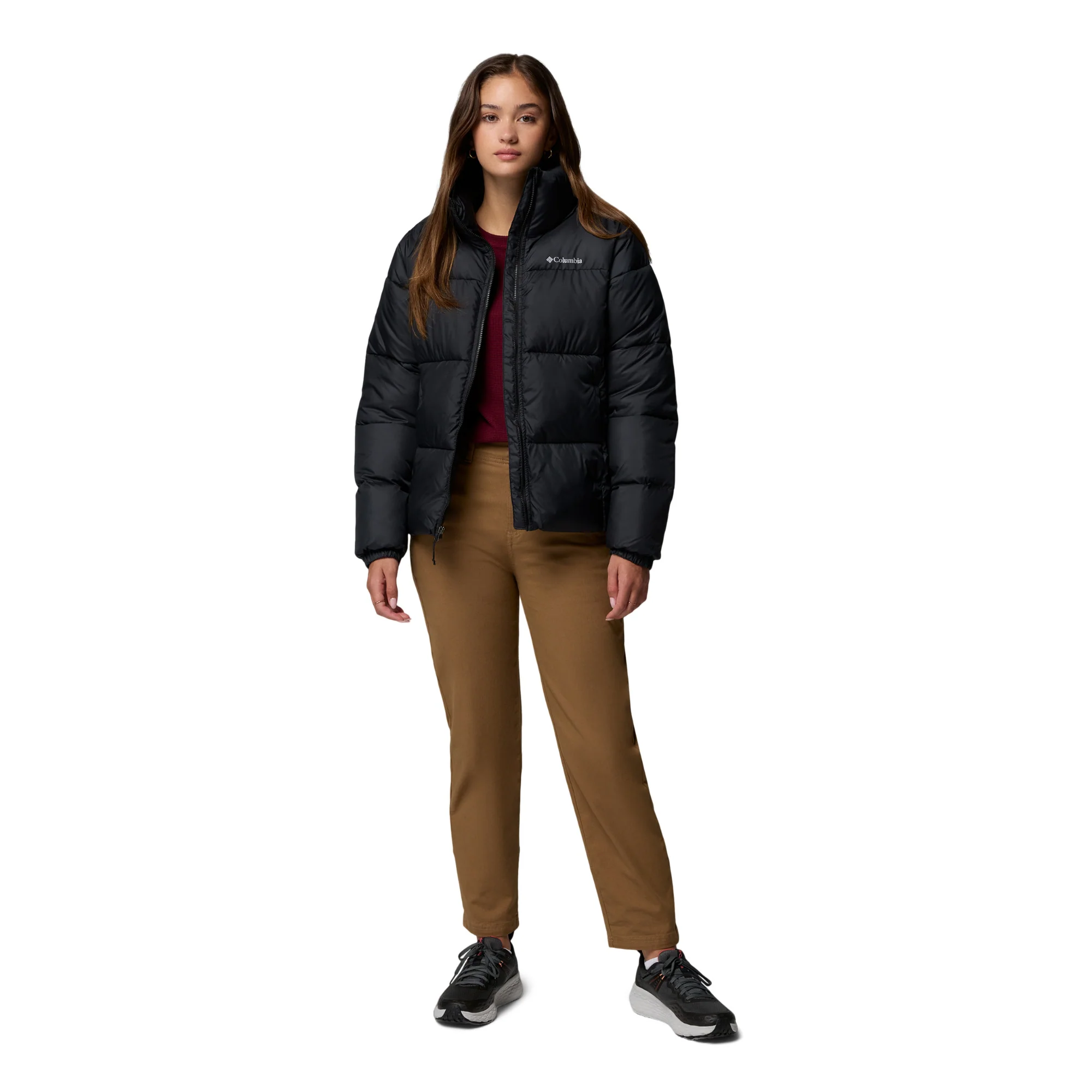 Columbia Women's Puffect II Full Zip Insulated Puffer Jacket (Black) - Image 12