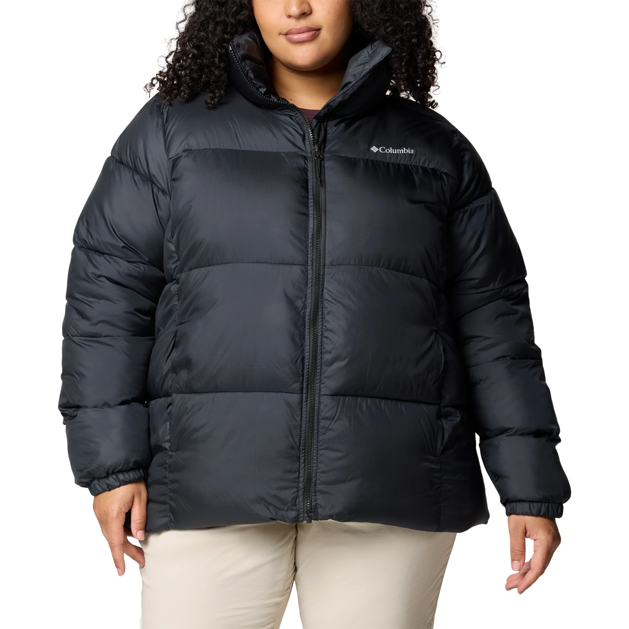 Columbia Women's Puffect II Full Zip Insulated Puffer Jacket (Black) - Image 2