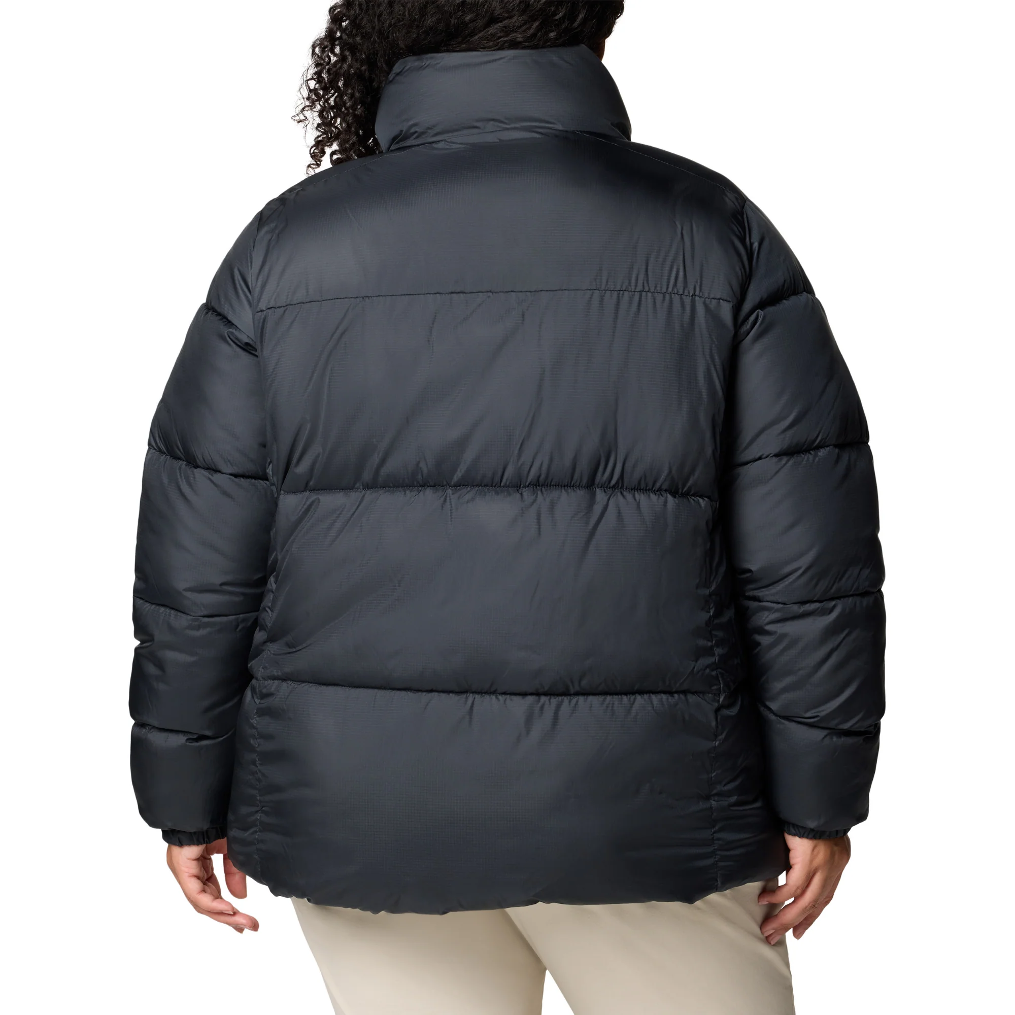 Columbia Women's Puffect II Full Zip Insulated Puffer Jacket (Black) - Image 4