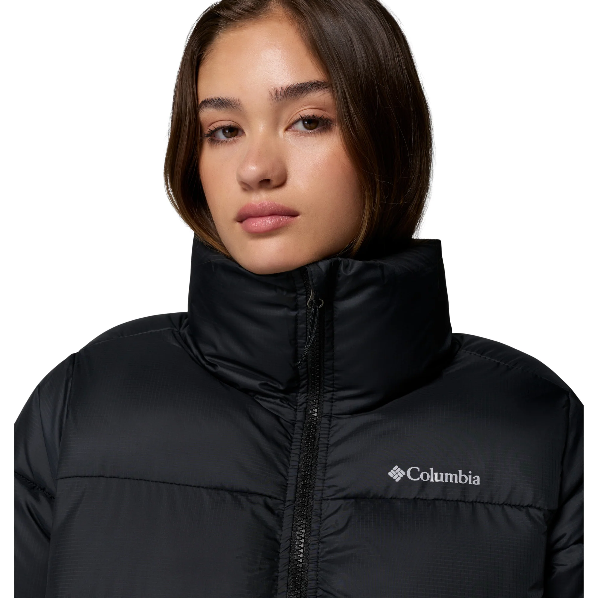 Columbia Women's Puffect II Full Zip Insulated Puffer Jacket (Black) - Image 9