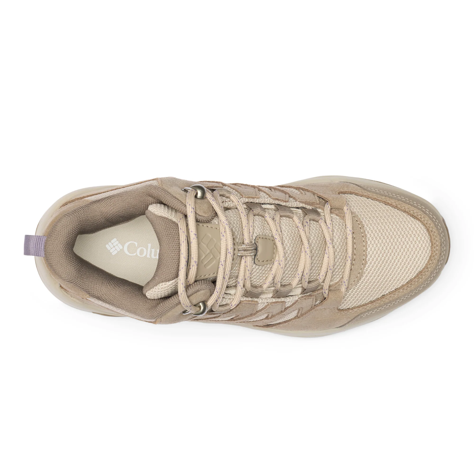Columbia Women's Redmond IV Waterproof Mid Trail Boots (Wet Sand/Granite Purple) - Image 7