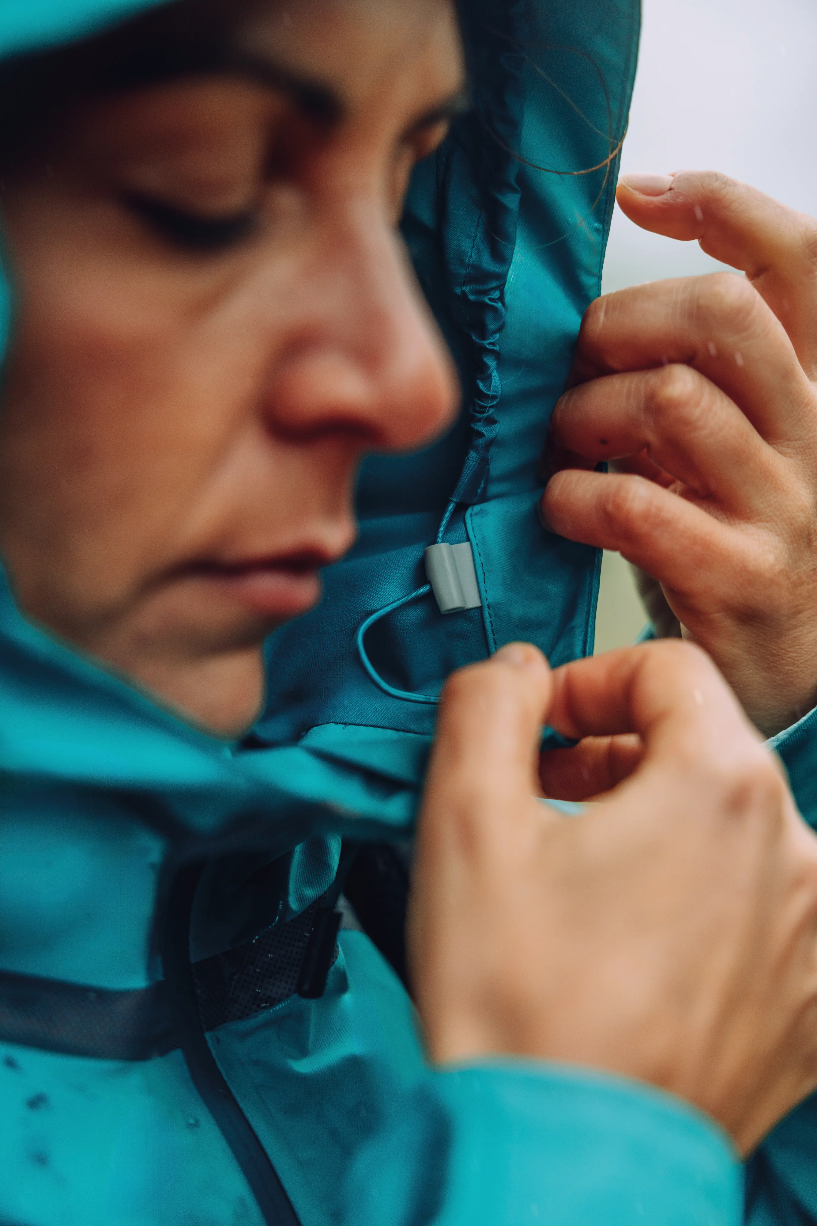 Columbia Women's Reign No Shine Outdry Extreme Waterproof Jacket (River Blue) - Image 23