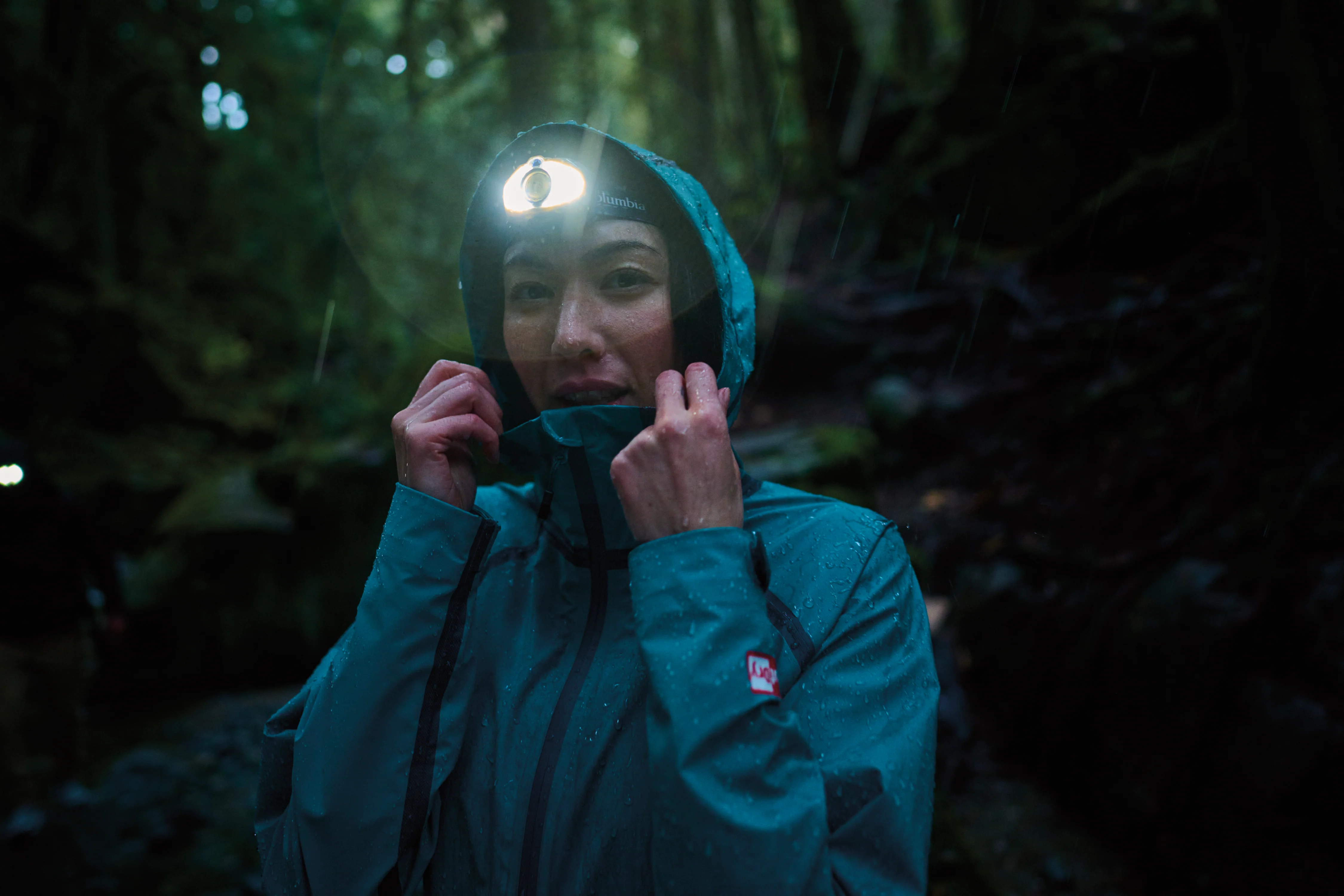 Columbia Women's Reign No Shine Outdry Extreme Waterproof Jacket (River Blue) - Image 28