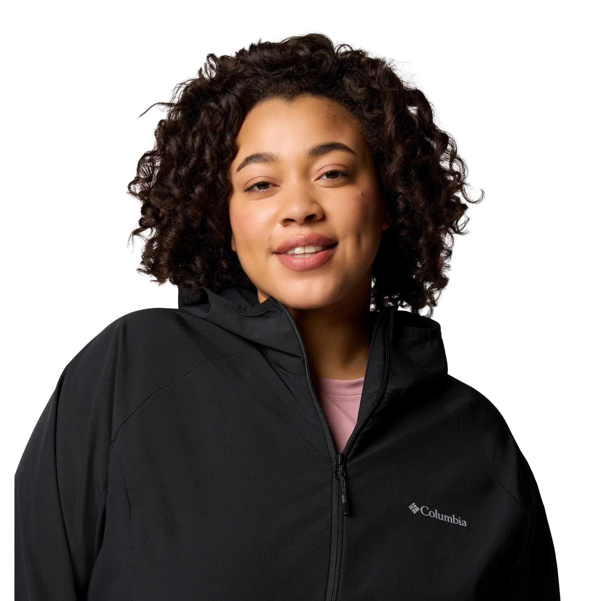 Columbia Women's Sweet As III Hooded Softshell Jacket (Black) - Image 11