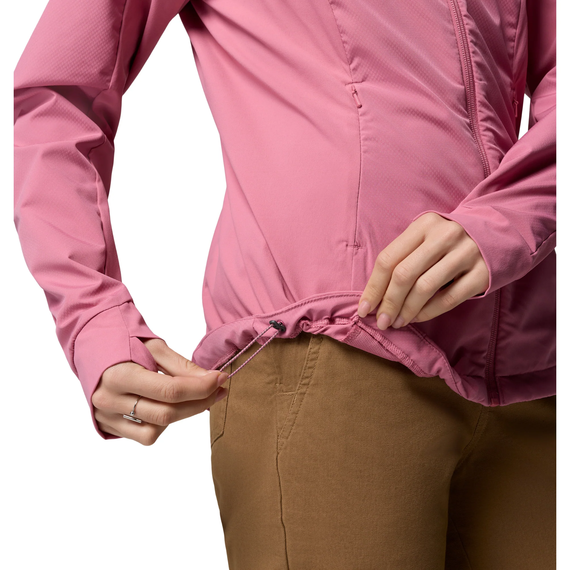 Columbia Women's Sweet As III Hooded Softshell Jacket (Rosette) - Image 6