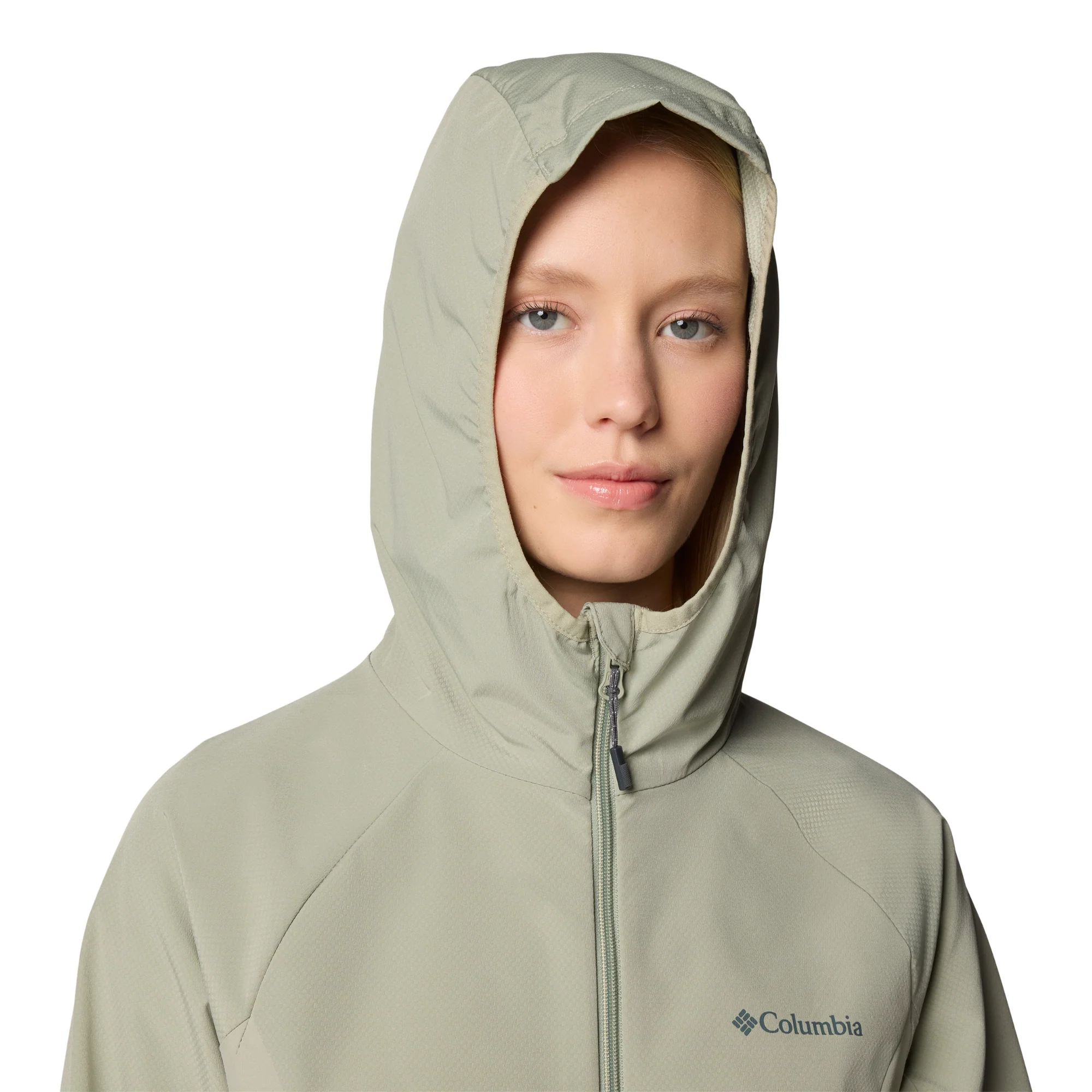 Columbia Women's Sweet As III Hooded Softshell Jacket (Safari) - Image 12