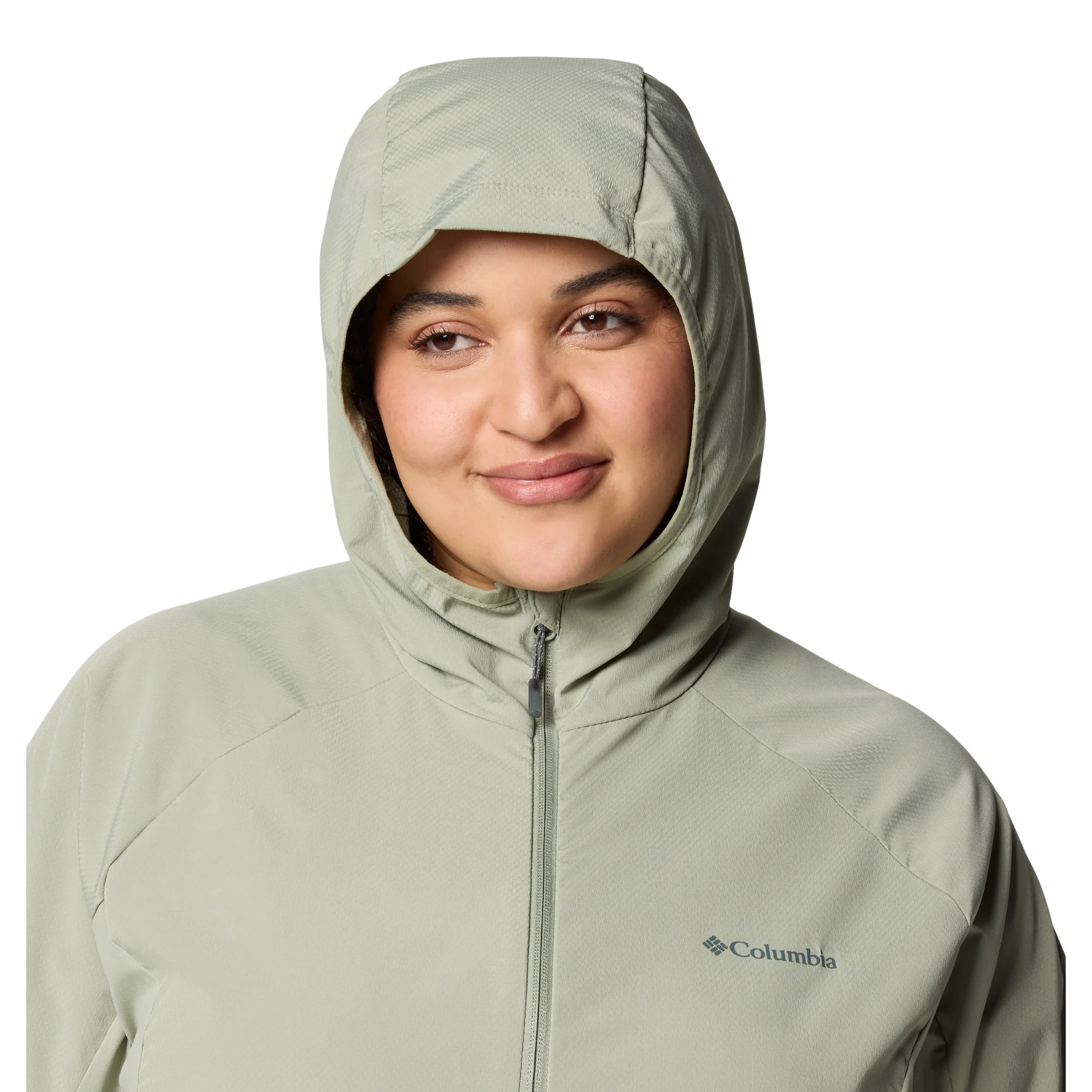 Columbia Women's Sweet As III Hooded Softshell Jacket (Safari) - Image 13