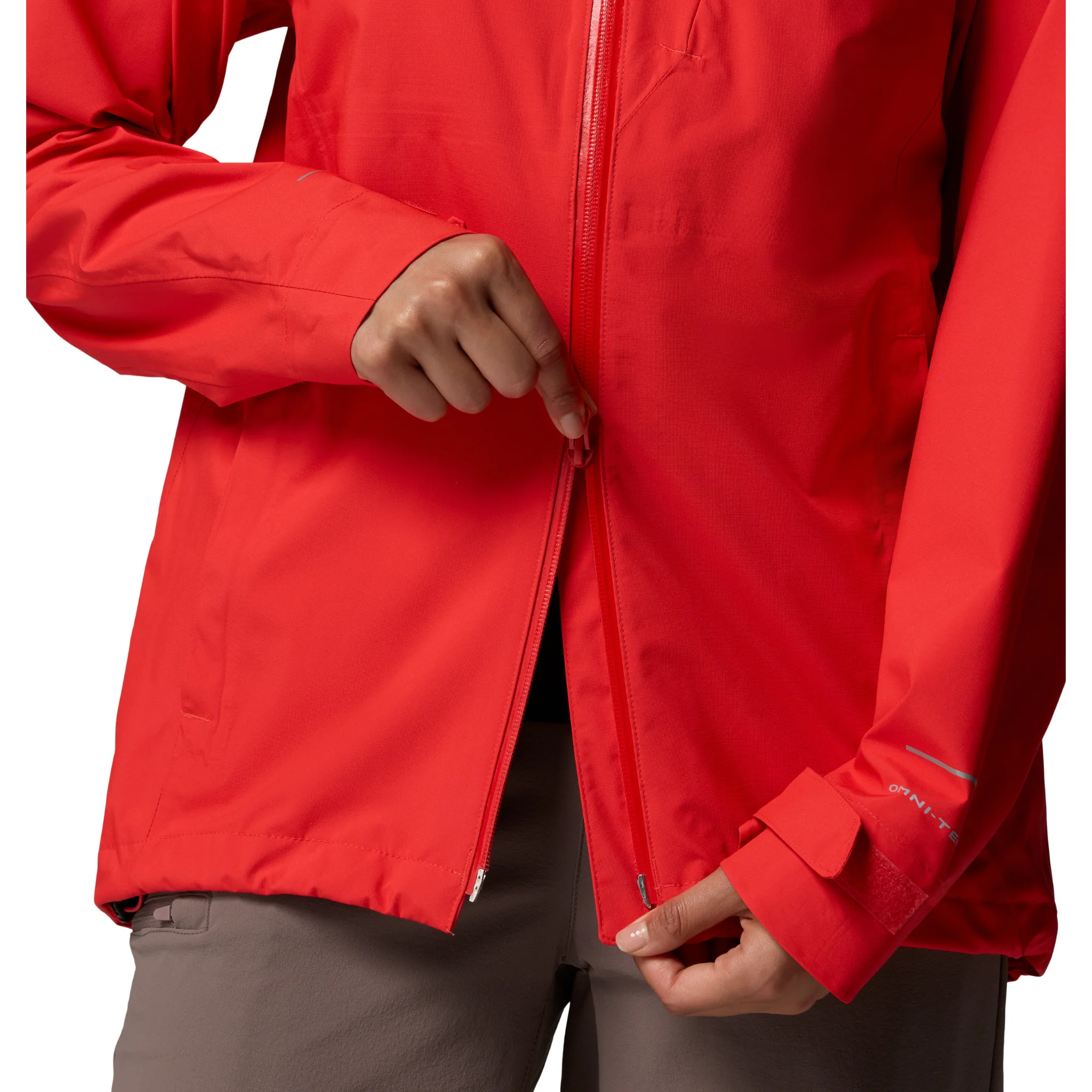 Columbia Women's Trailborne 2.5L Waterproof Jacket (Poppy Red) - Image 10