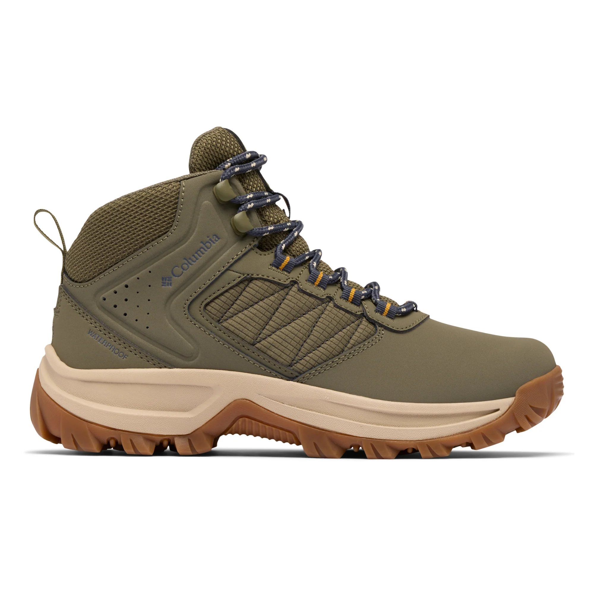 Columbia Women's Transverse Hike Waterproof Trail Boots (Stone Green/Raw Honey) - Image 4