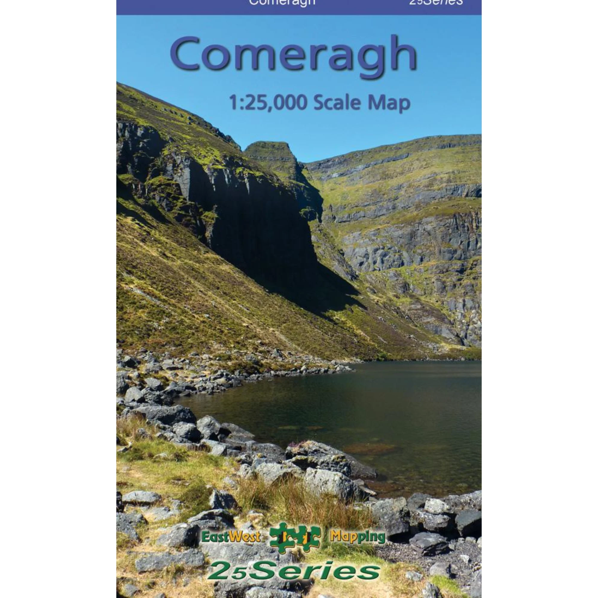 EastWest Mapping Comeragh Mountains Paper Map (1:25,000)