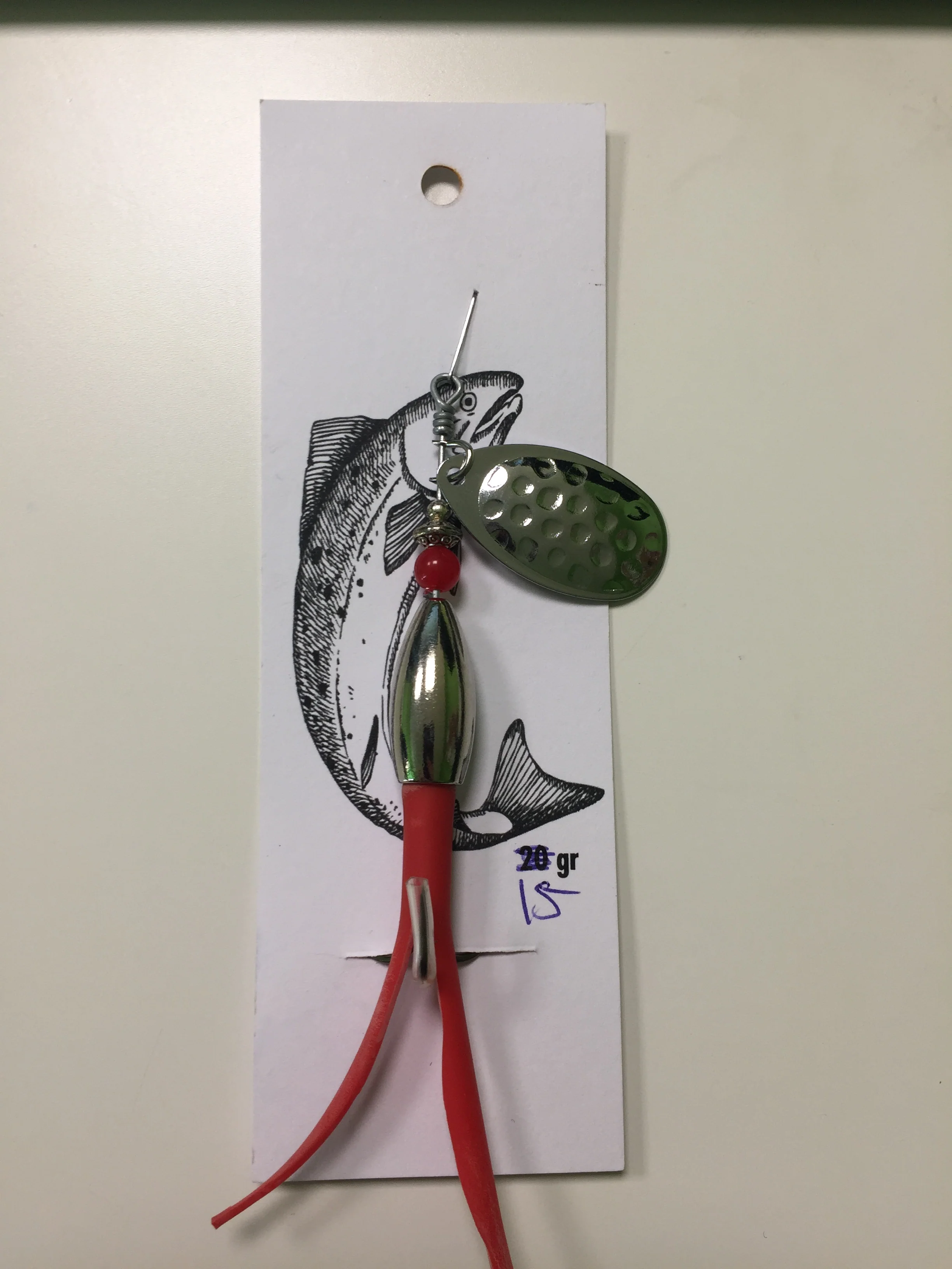 Conehead Flying C (15g)(Red/Silver)