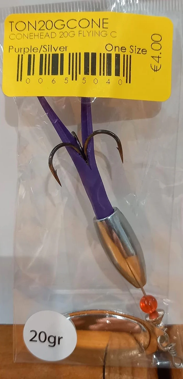 Conehead Flying C (20g)(Purple/Silver)