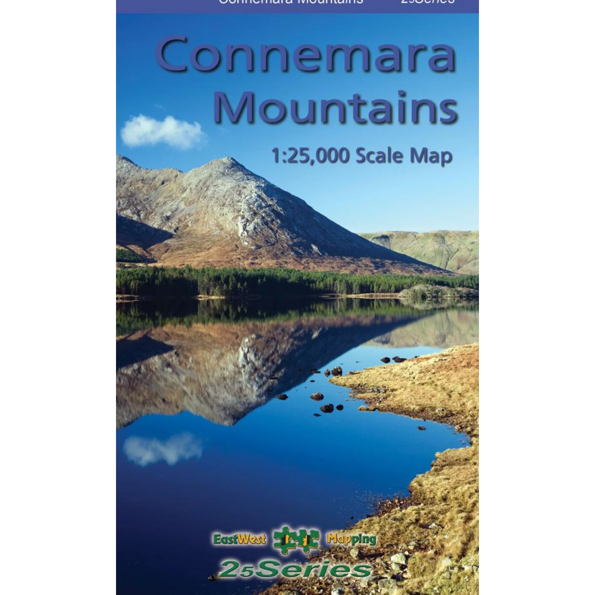 EastWest Mapping Connemara Mountains Waterproof Map (Laminated)(1:25,000)
