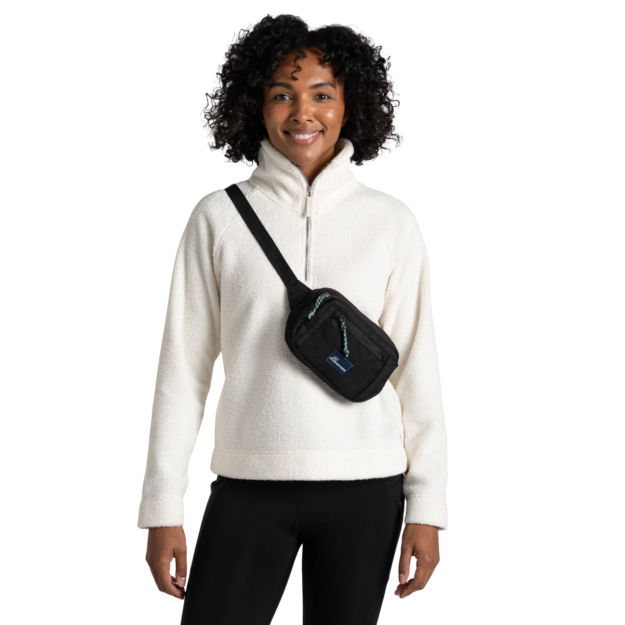 Craghoppers Kiwi Multiway Waist Pack (Black) - Image 2
