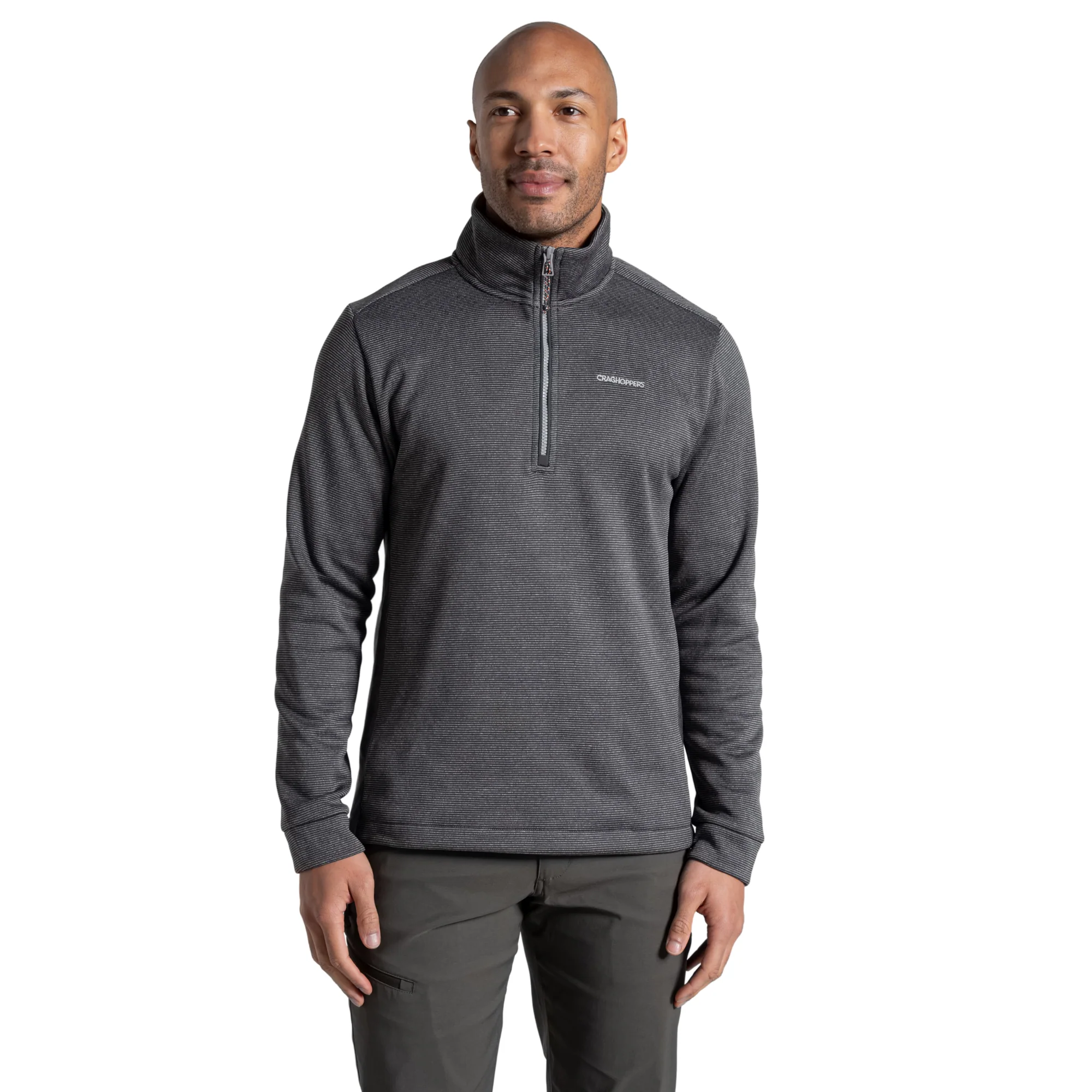 Craghoppers Men's Blake Half Zip Fleece Top (Cloud Grey)