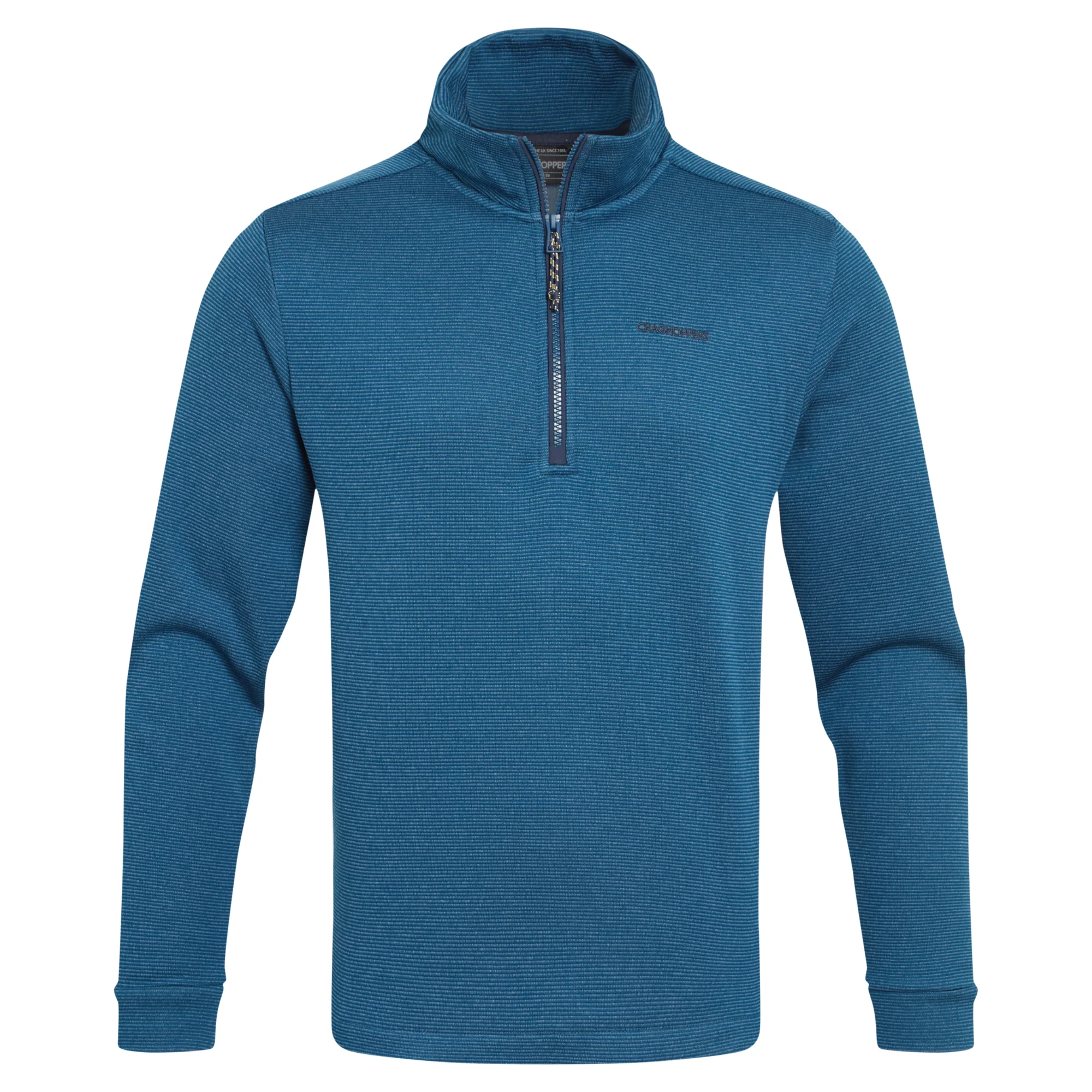Craghoppers Men's Blake Half Zip Fleece Top (Poseidon) - Image 5