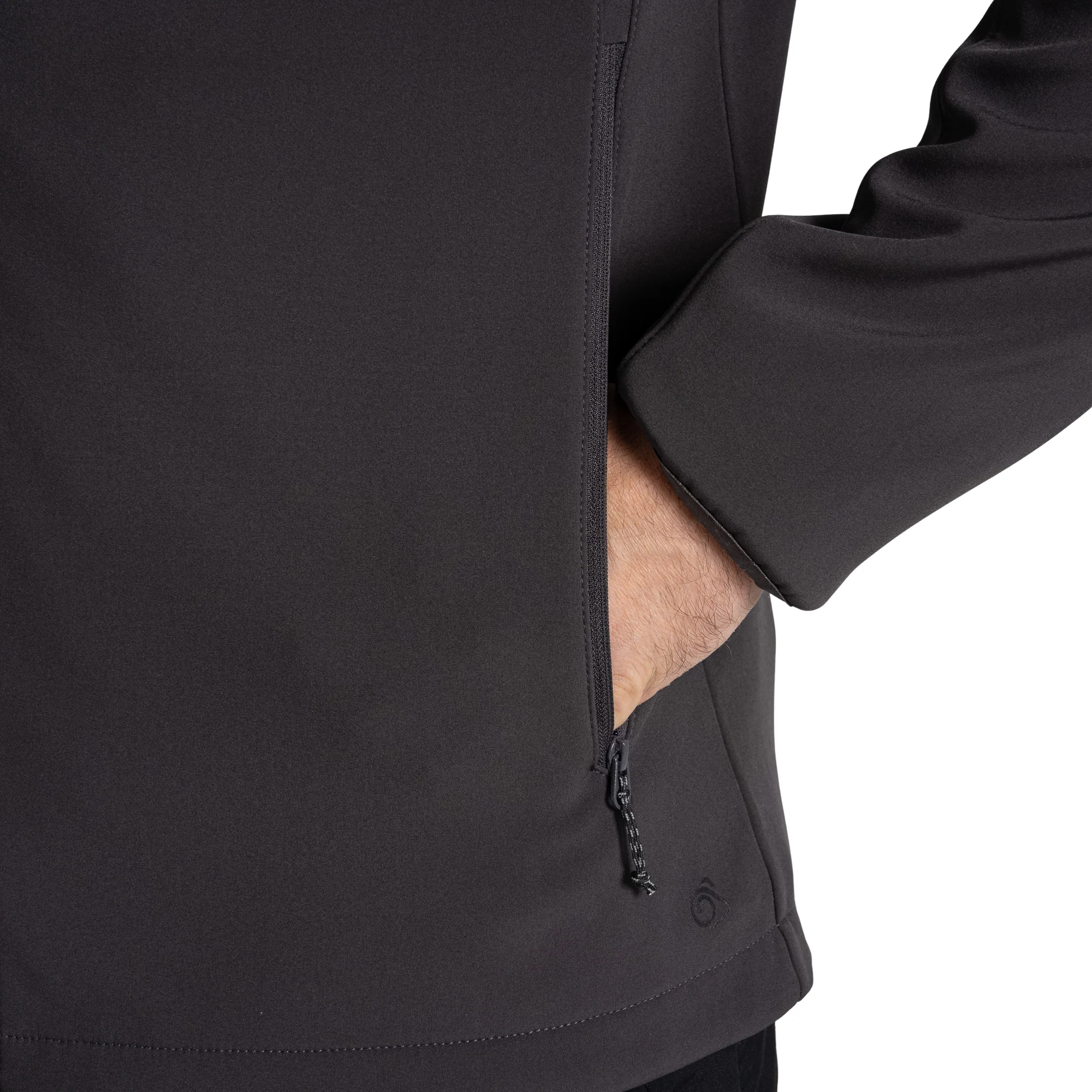 Craghoppers Expert Men's Basecamp Softshell Jacket (Carbon Grey) - Image 3