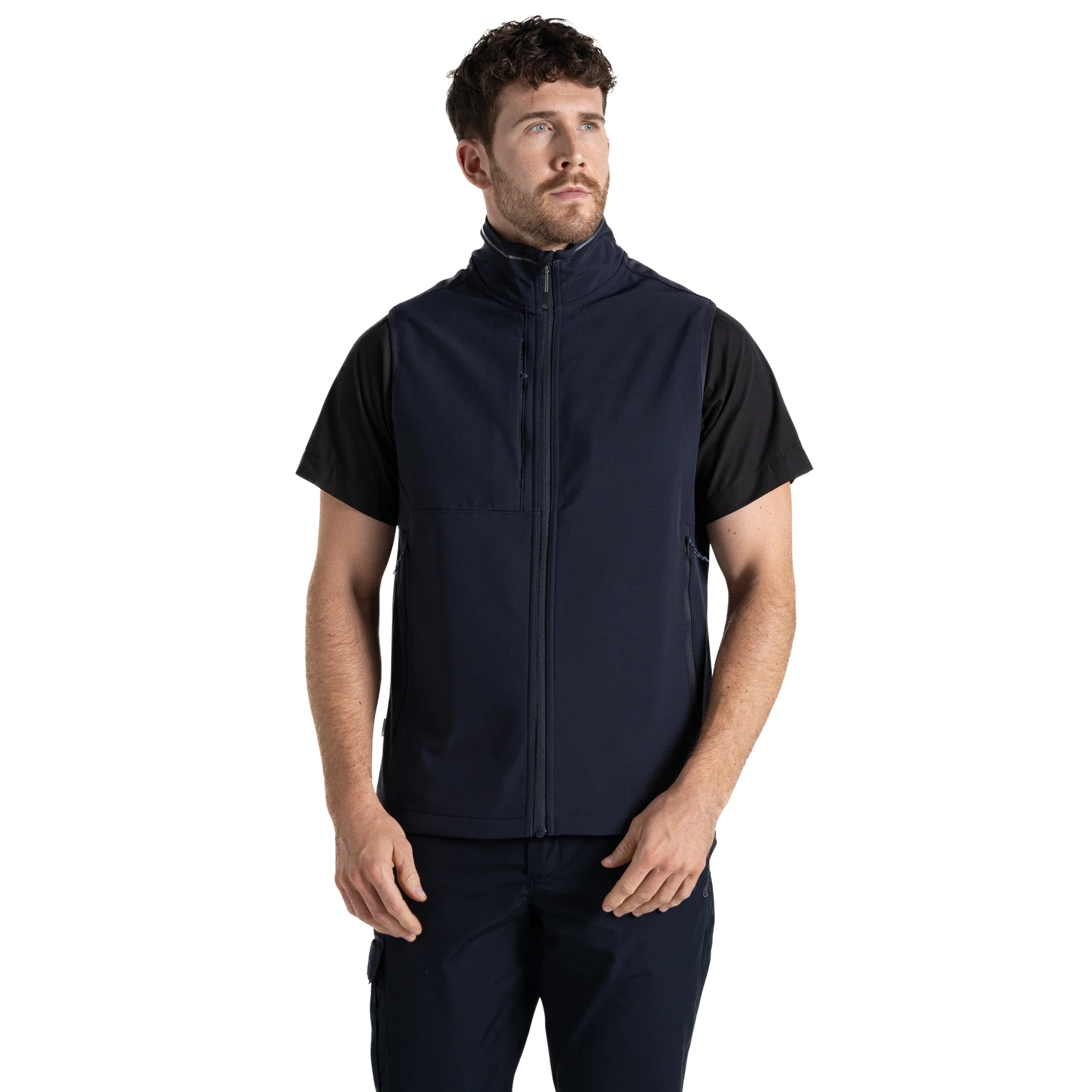 Craghoppers Expert Unisex Bascamp Softshell Vest (Dark Navy) - Image 2