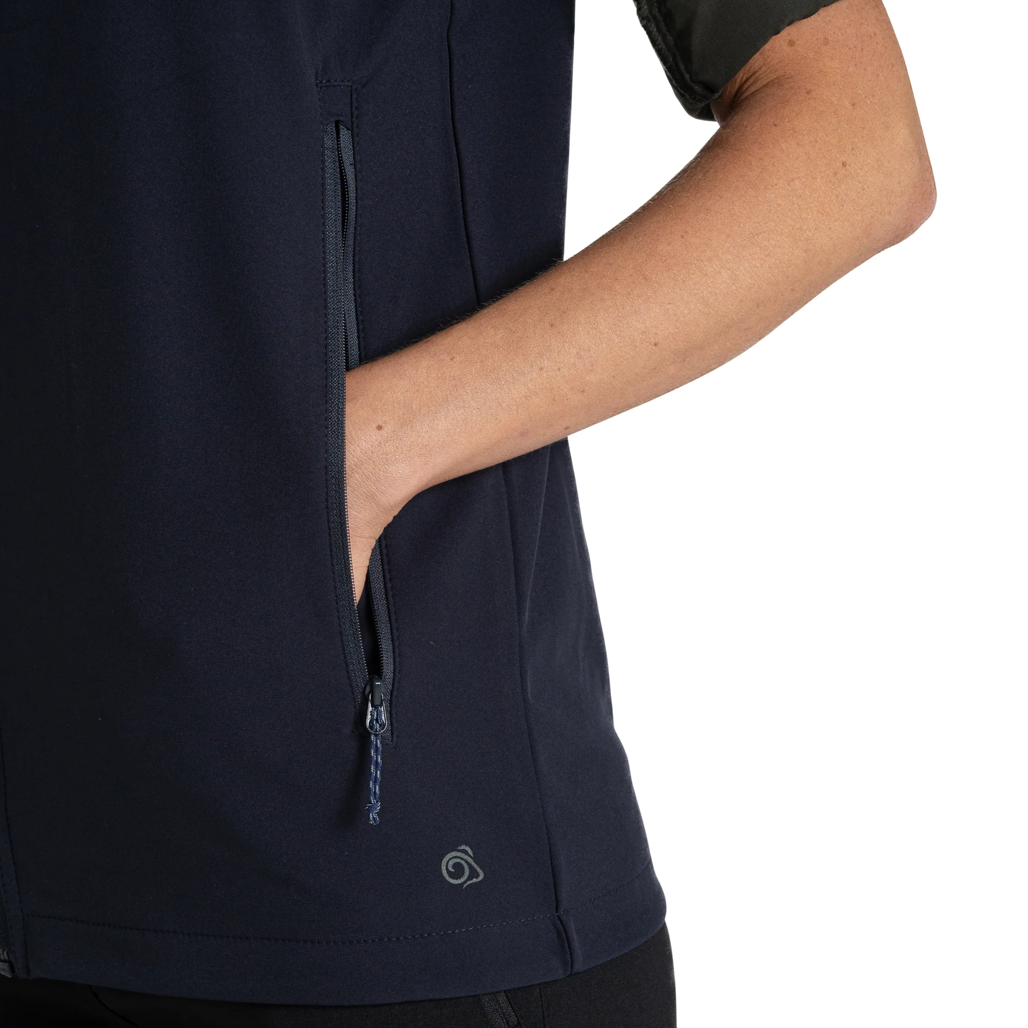 Craghoppers Expert Unisex Bascamp Softshell Vest (Dark Navy) - Image 5