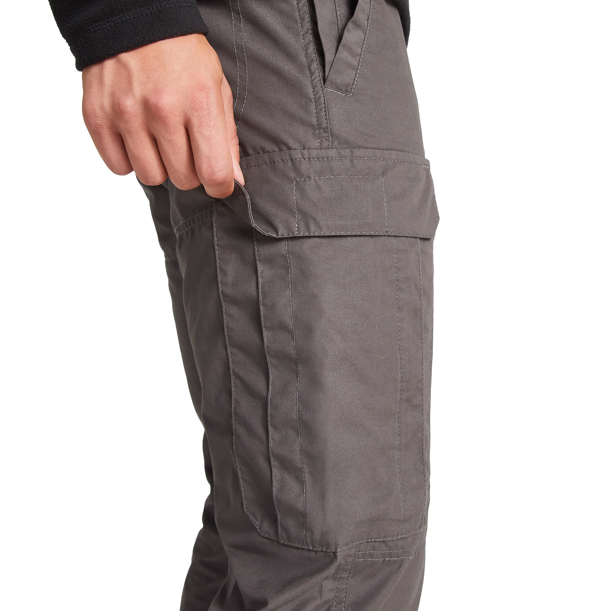 Craghoppers Men's Kiwi UPF50 NosiDefence Slim Trousers (Bark) - Image 3