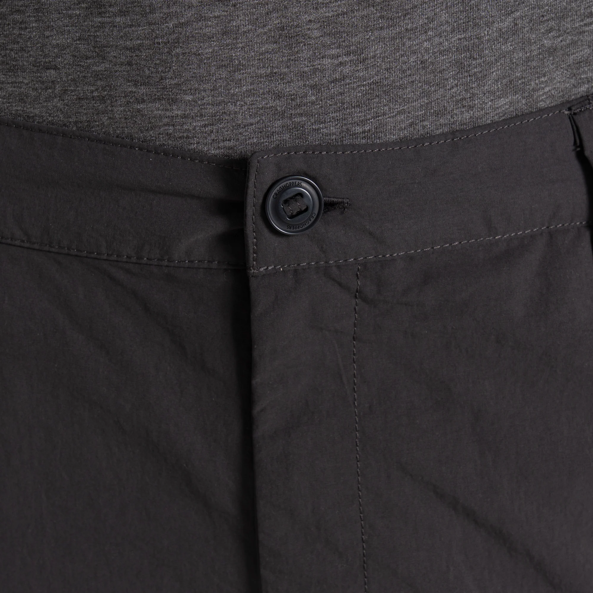 Craghoppers Men's NosiLife III UPF40 Cargo Shorts (10.5in)(Black Pepper) - Image 4