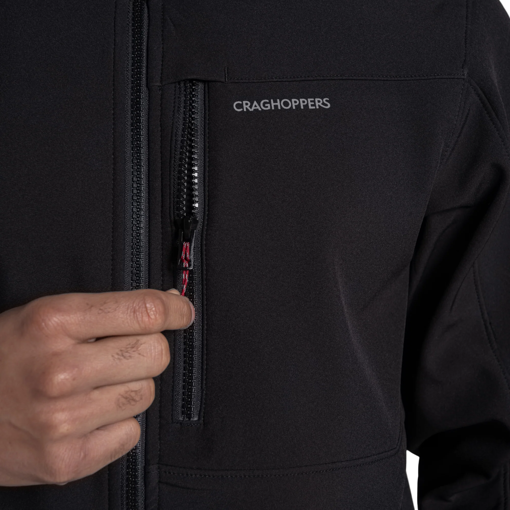 Craghoppers Men's Altis II Softshell Jacket (Black) - Image 3