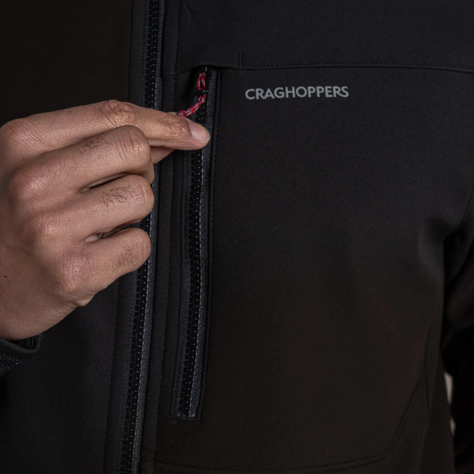 Craghoppers Men's Altis II Softshell Jacket (Black) - Image 7