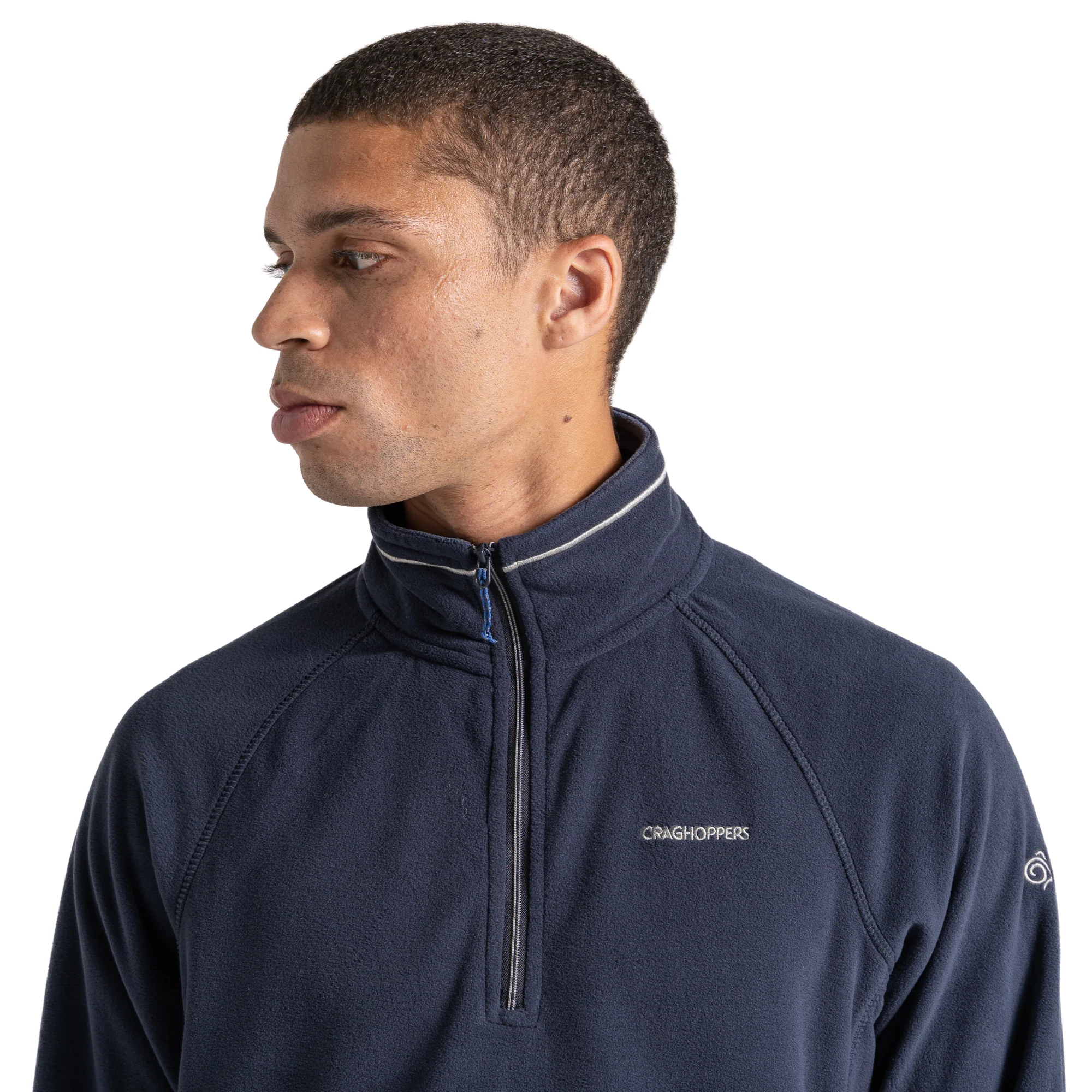 Craghoppers Men's Corey VI Half Zip Fleece Top (Navy/Blue) - Image 4