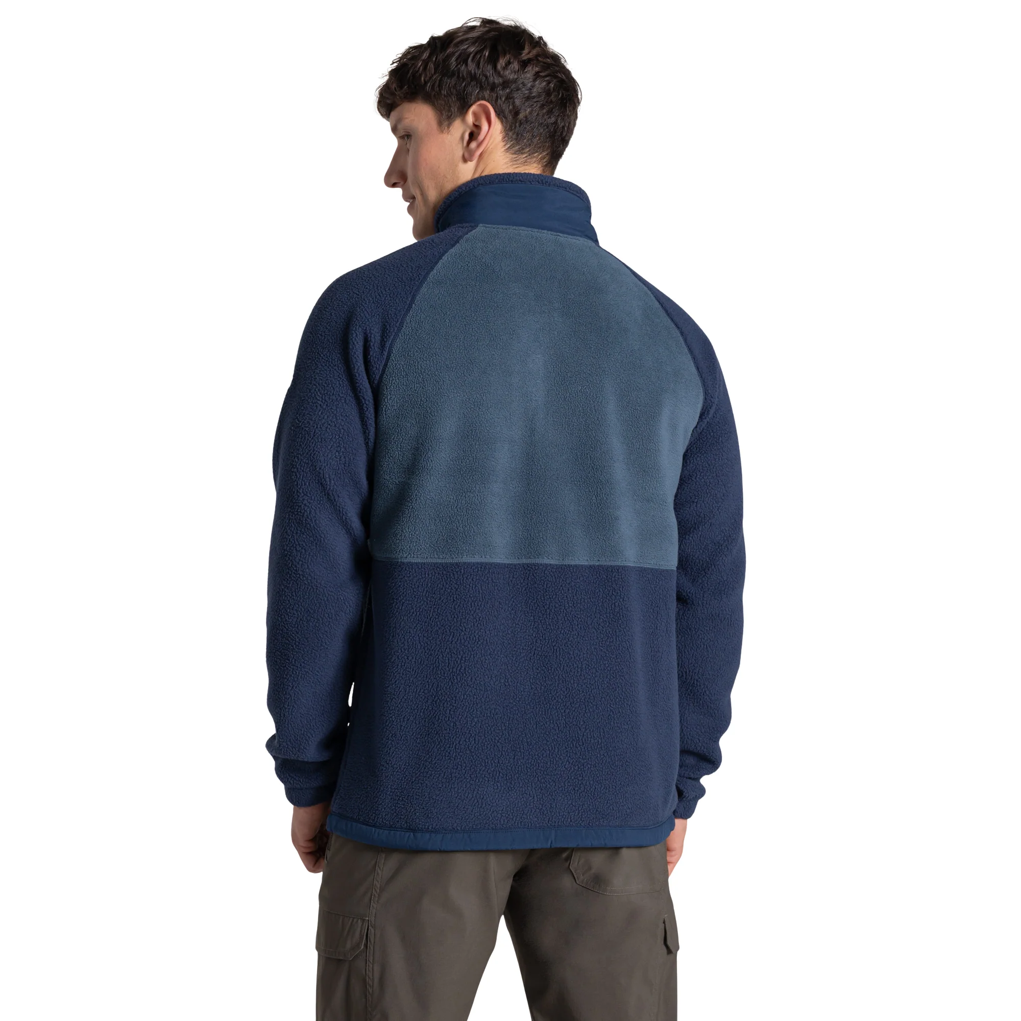 Craghoppers Men's Dades Full Zip Fleece (Blue Navy/Blue Stone) - Image 2