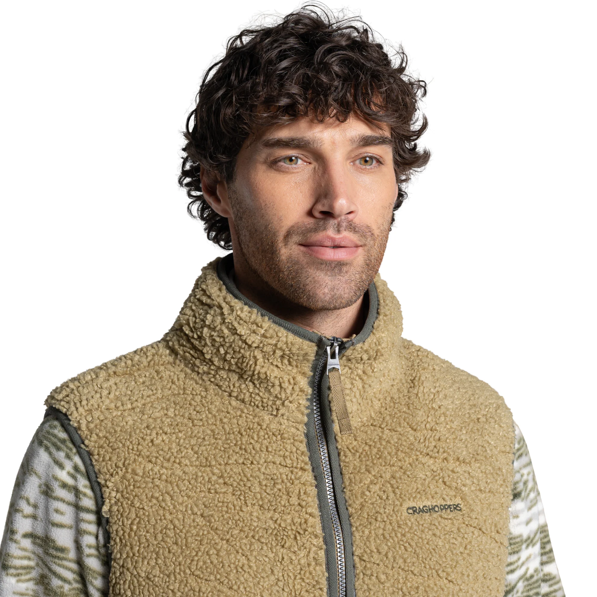 Craghoppers Men's National Trust Harome Fleece Gilet (Cardamon) - Image 3